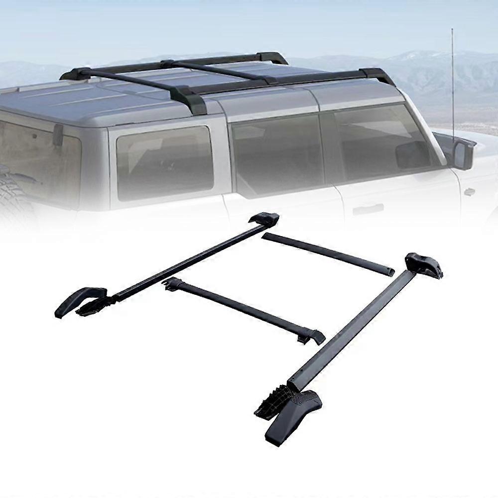 Voiture Hard Top Rails Cross Bars Barres de toit Barres de toit pour Ford Bronco 2021 2022 2023