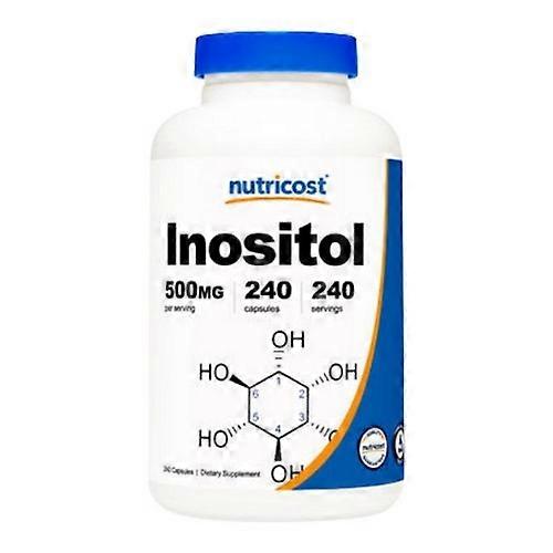 Nutricost Inositol Capsules ,500 Mg ,240 Count