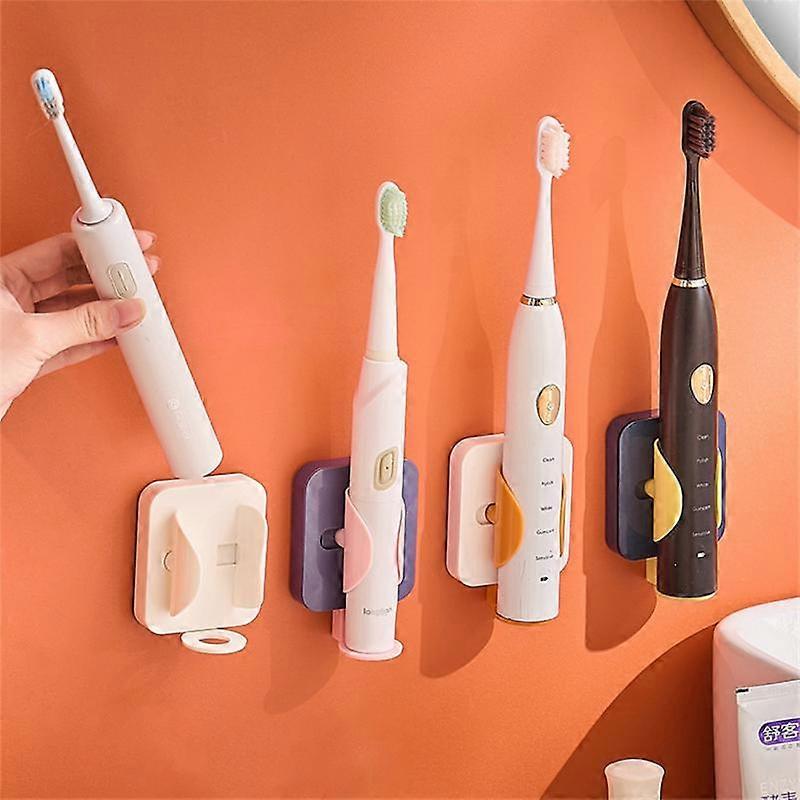 Gravity Sensor Electric Toothbrush Holder No Trace Bracket Wall Mounted Save Space Shelf Bathroom Storage Accessories