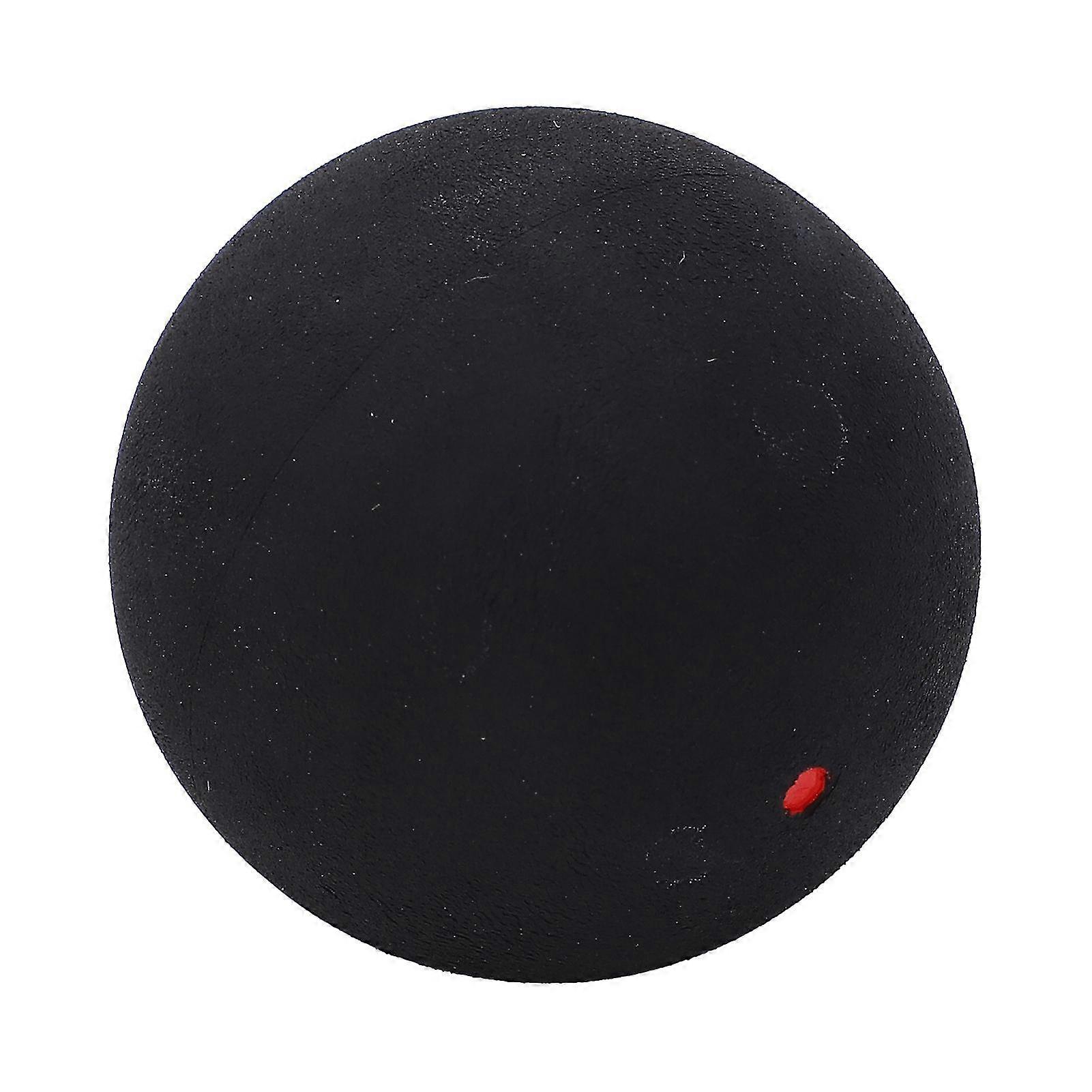 37mm Single Red Dot Squash Balls - Rubber Racket Balls for Beginner Competition Training with Large Elasticity