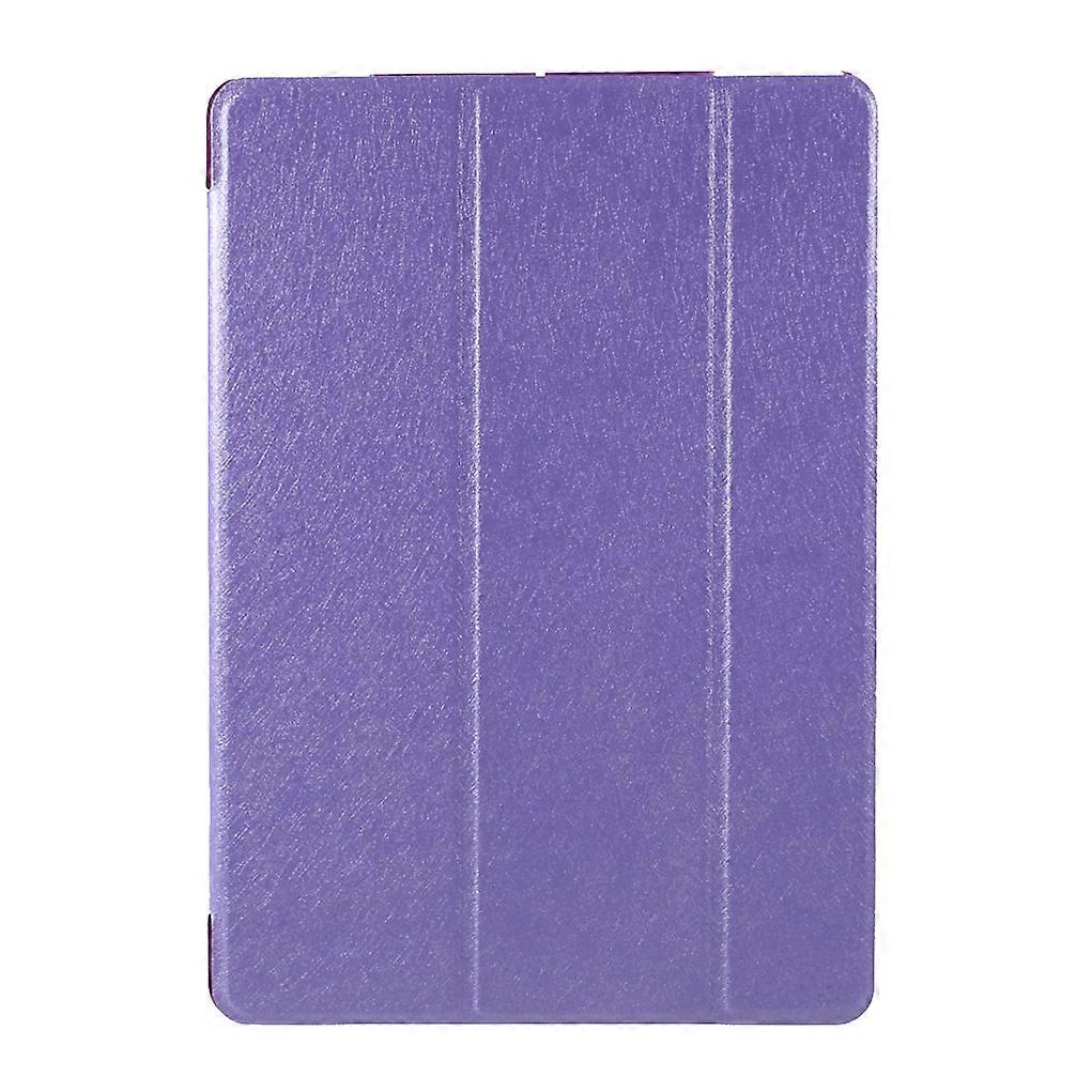 Slim Case for iPad 10.2 (2021)/(2020)/(2019) PU Leather Shockproof Tablet Cover Tri-fold Stand Protector with Silk Texture Auto Sleep/Wake Function