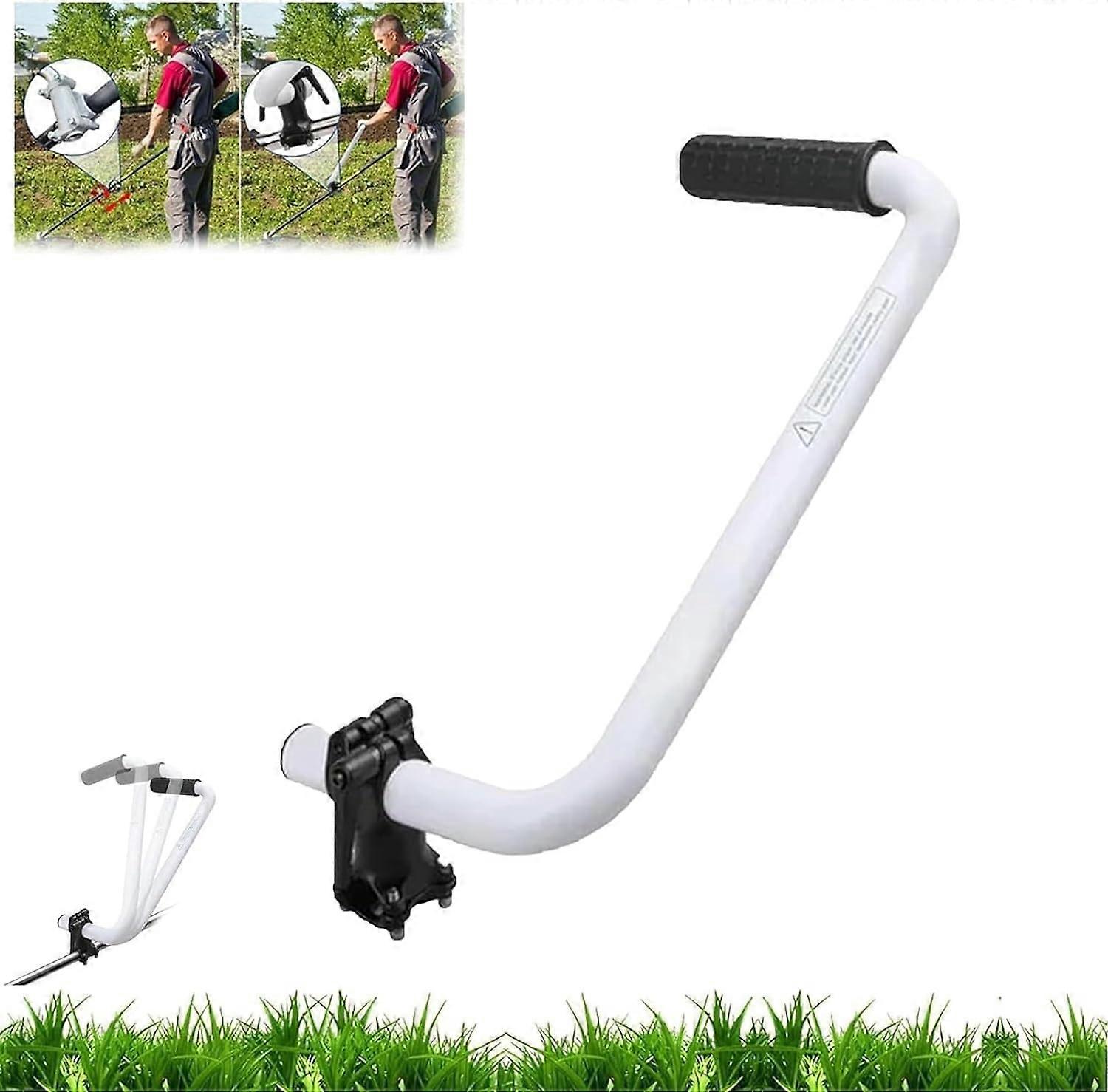 Weed Eater Handle, String Trimmer Handle Extension, Ergonomic Back Saver Lawn Trimmer Handle Grip, Universal Weedeater Handle