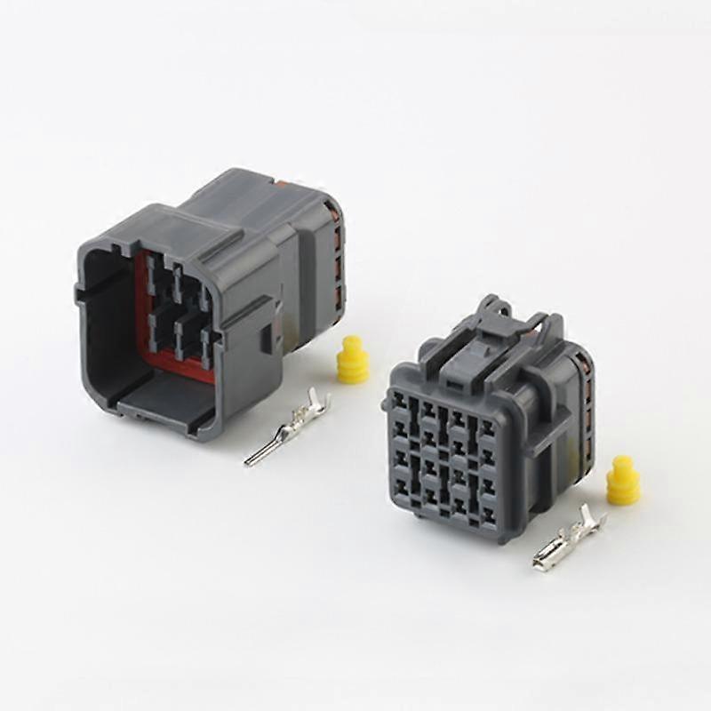 DJ7012Y-2-11/21 waterproof Car power connector wire harness plug 1 hole 2P3 core 4P6P8 hole 14p xenon lamp male female
