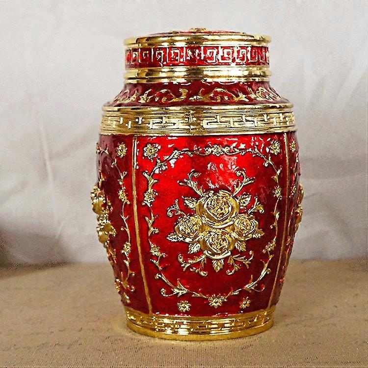 Container for Ashes Coffin Box Urns for Human Ashes Pet Memorial Keepsake Urns Metal Cremation Urns Small Animal Urn Funeral plum