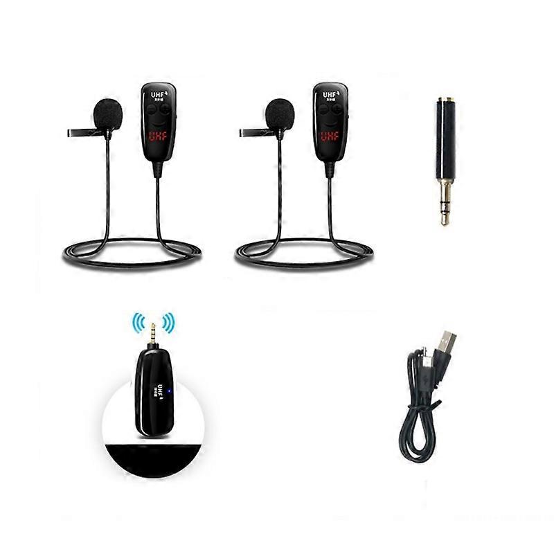 Wireless Lavalier Microphones System for Video Recording YouTube Teaching Tools