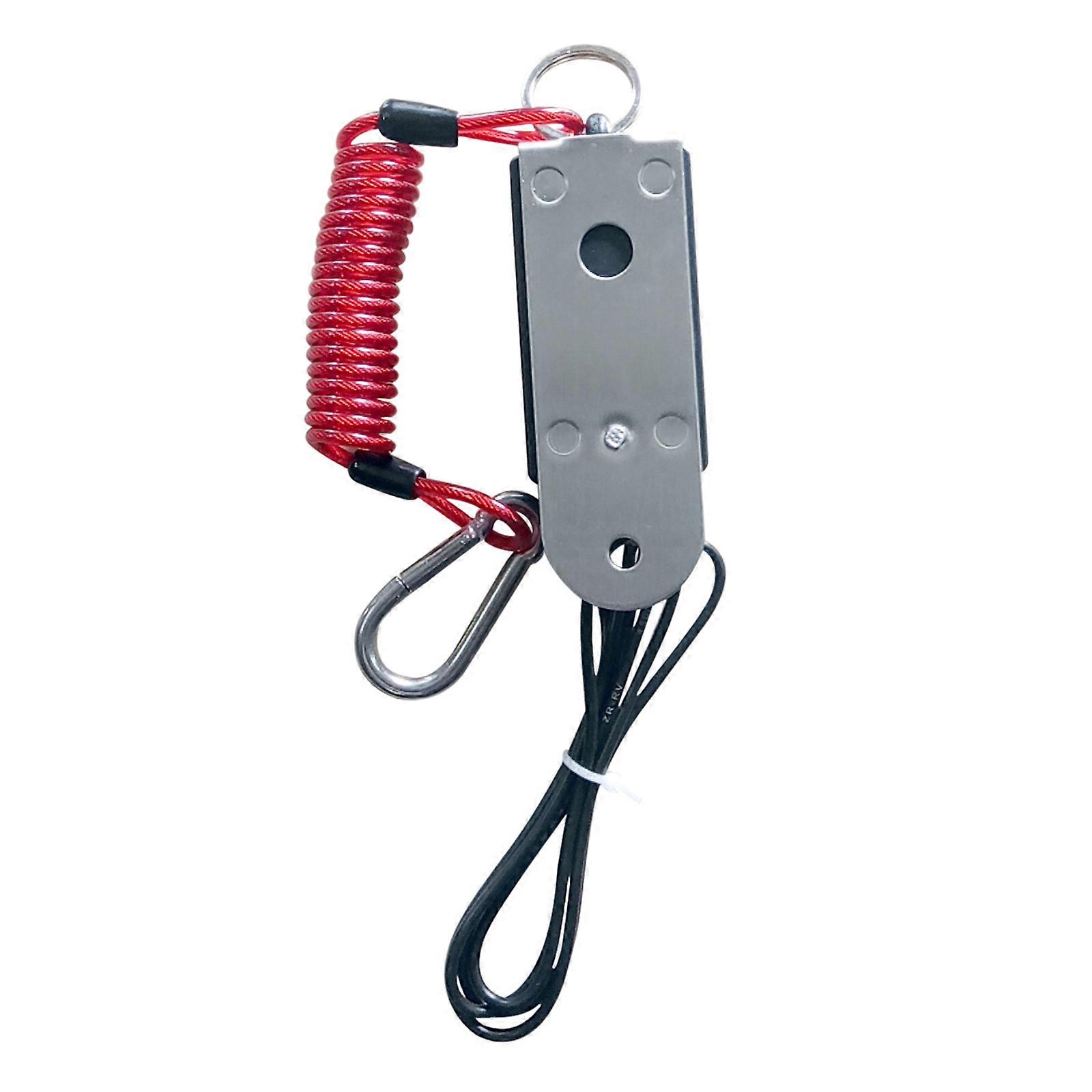 For Rv Towing Electromagnetic Controller Emergency Breakaway Coiled Cord Switch