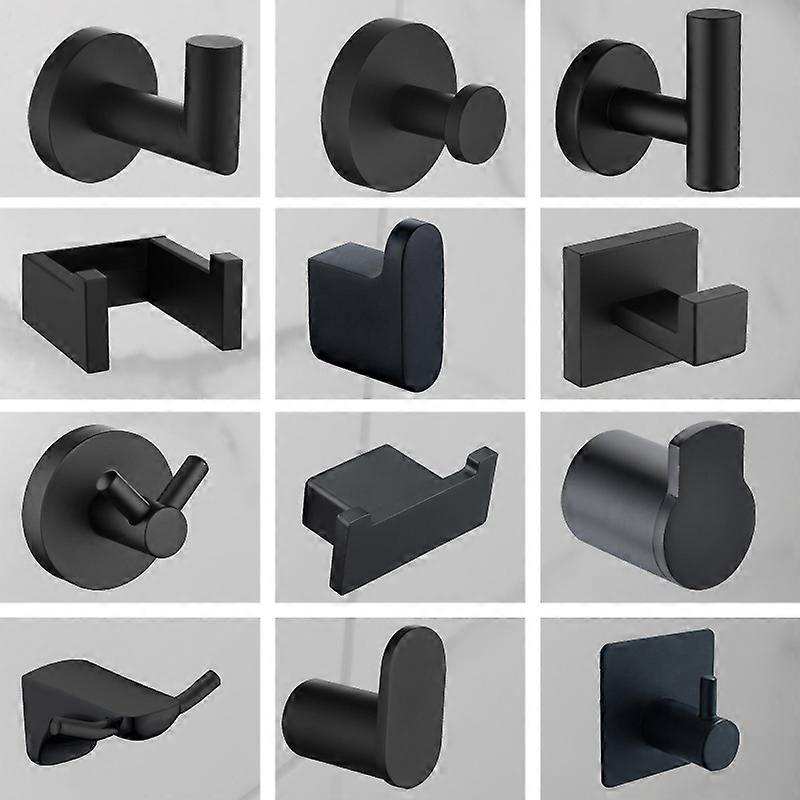 Pinces Aimantées Pour Torchons - 2 Pinces En Silicone, Accrochent Sur Surfaces Lisses, Noir
