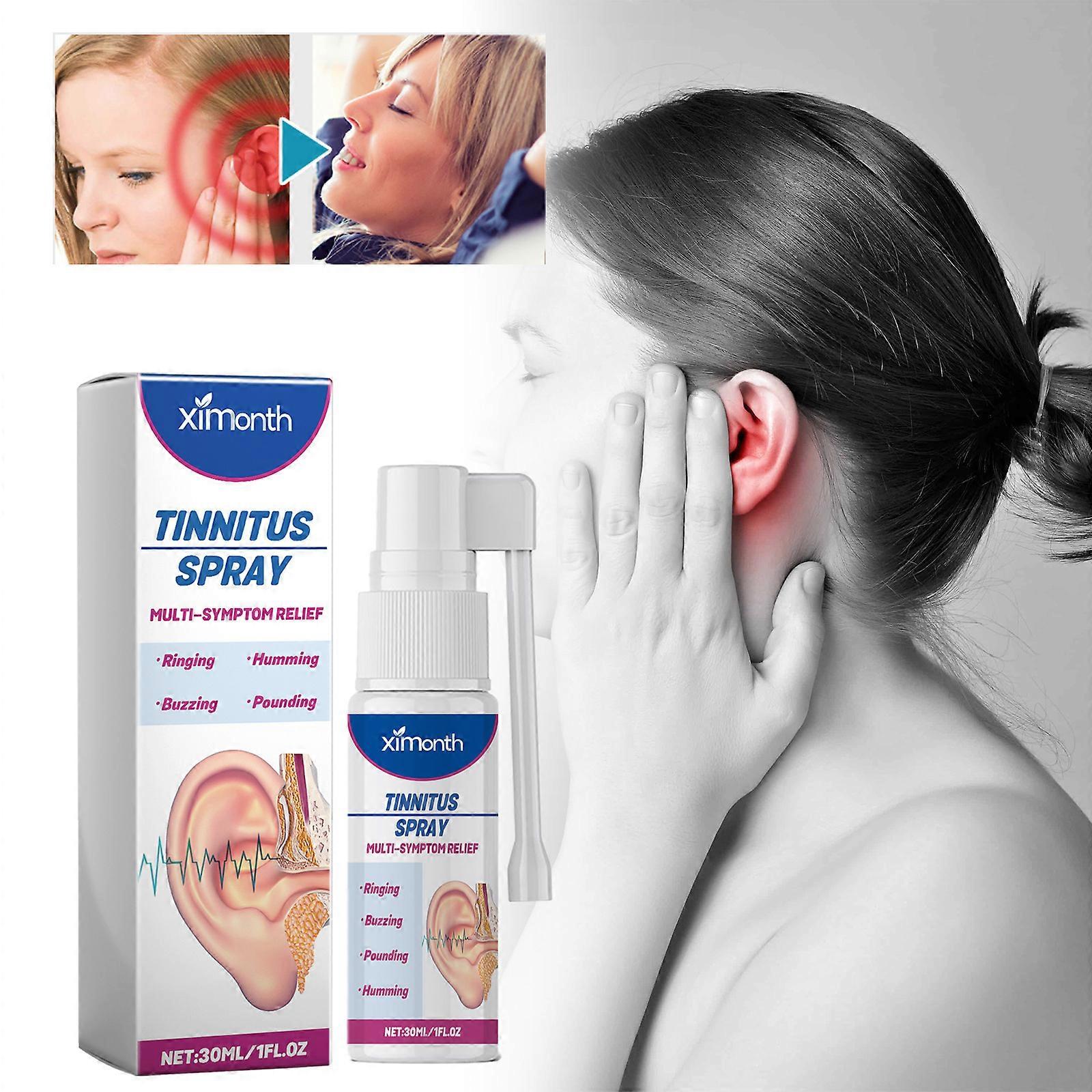 Σπρέι ανακούφισης εμβοών, 30ml σπρέι φροντίδας αυτιών, ανακούφιση εμβοών για κουδούνισμα αυτιών, φυσική προηγμένη ανακούφιση εμβοών φόρμουλας για κουδούνισμα αυτιών