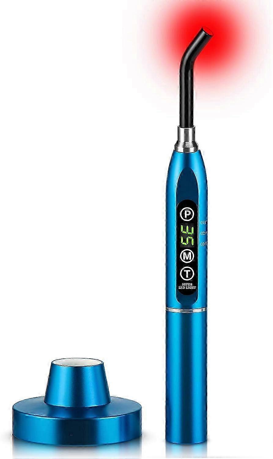 红光疗法唇疱疹治疗&发烧水泡，口腔溃疡口腔疼痛缓解，鼻耳膝手关节肌肉，手持红外红光 Thera