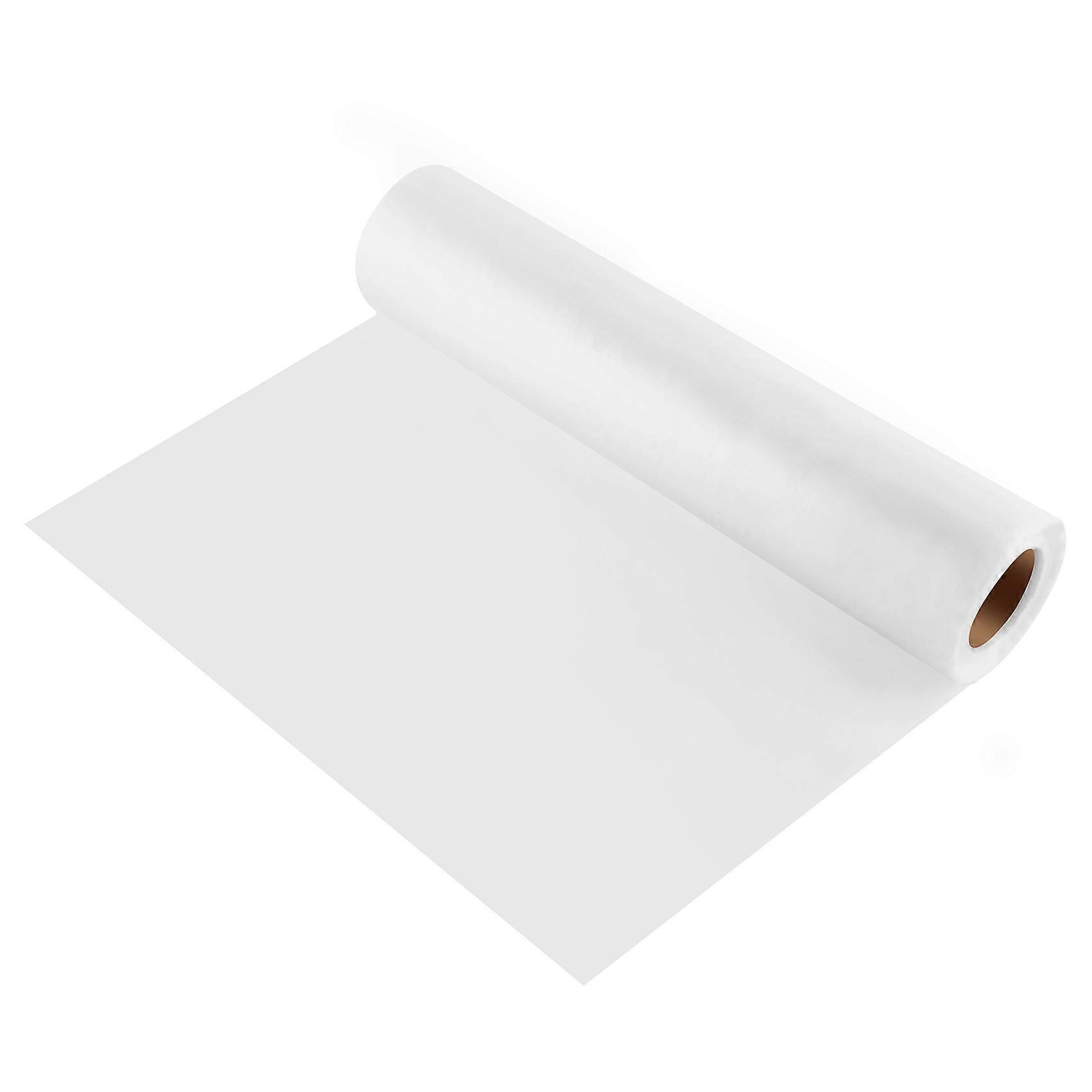 Clear Wash Water Soluble Embroidery Film 12 inch x 30 Yd Roll for Machine Embroidery and Hand Sewing
