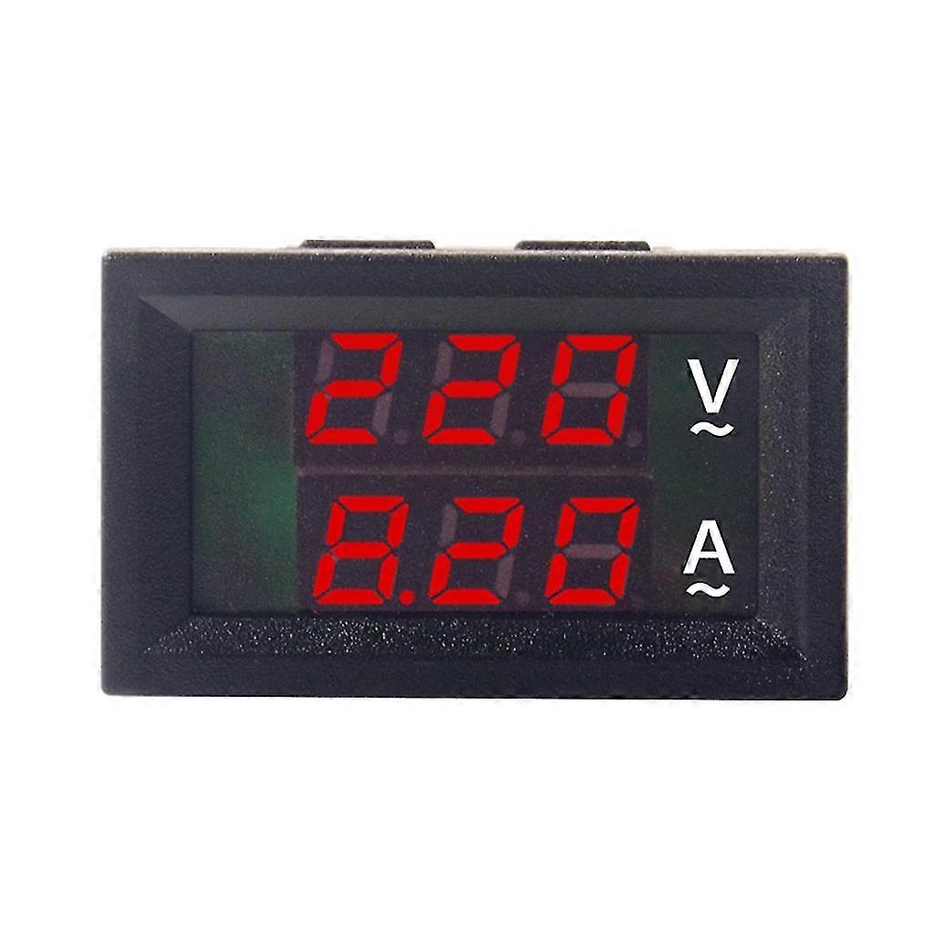 AC80-450V 0-100A Led Digital Voltmeter Ammeter Volt Amp Current Panel Meter
