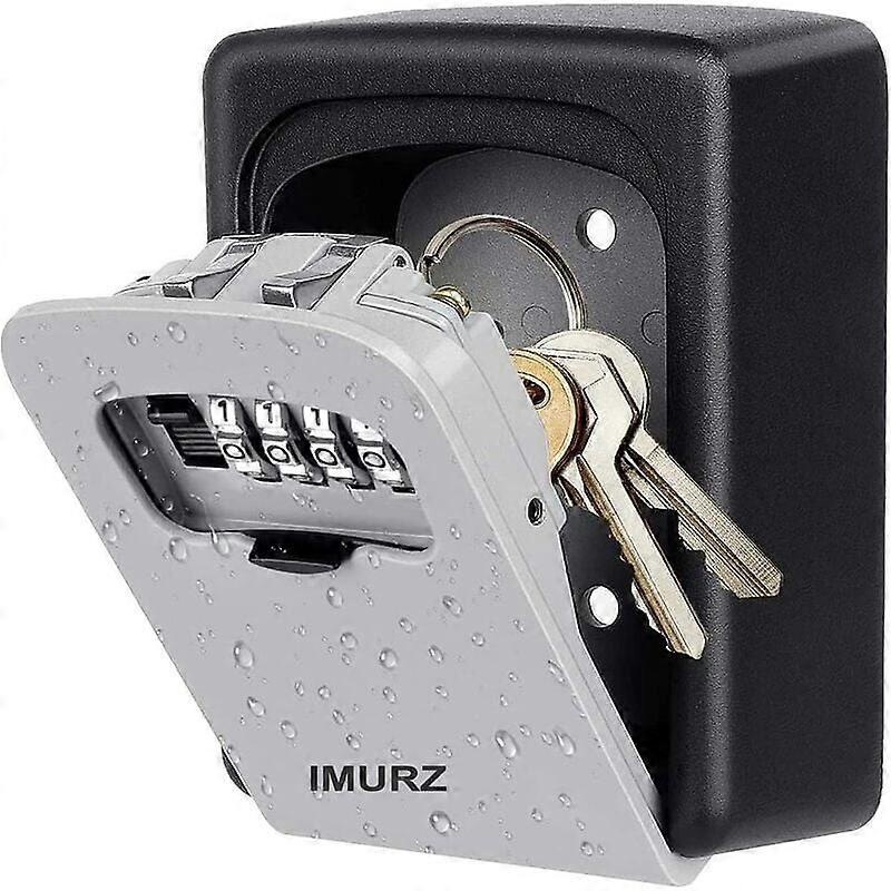 Key box with 4-digit code for indoor and outdoor home offices