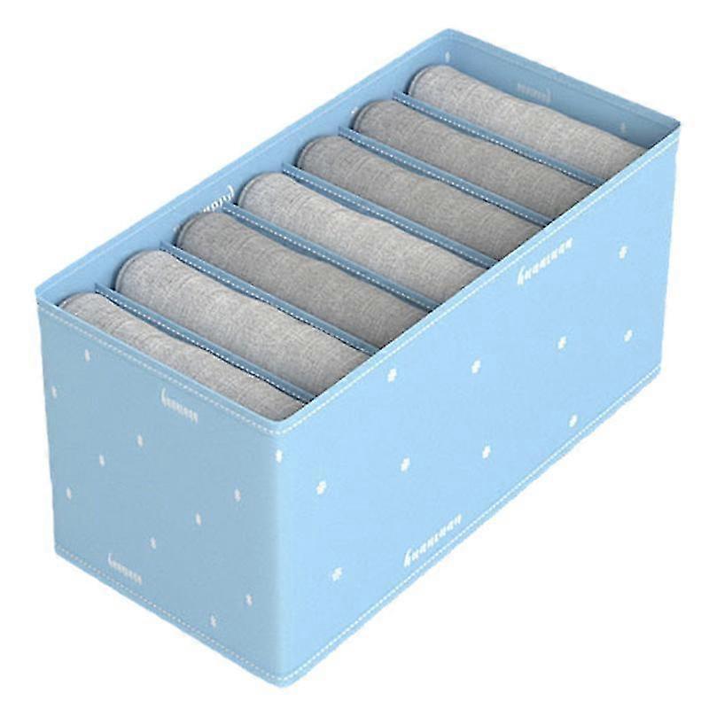 Hold Fa 7 Grid Jeans Underwear Stora Box Er Clothes Sorting It Box Wardrobe Stora Box