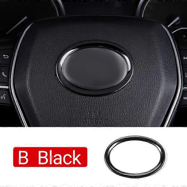 Dla Toyota Camry 70 XV70 2018 2019 2020 2021 2022 2023 Wnętrze pojazdu hybrydowego SamochódEmblemat kierownicy Pierścień ozdobny Przycisk Osłona Akcesoria