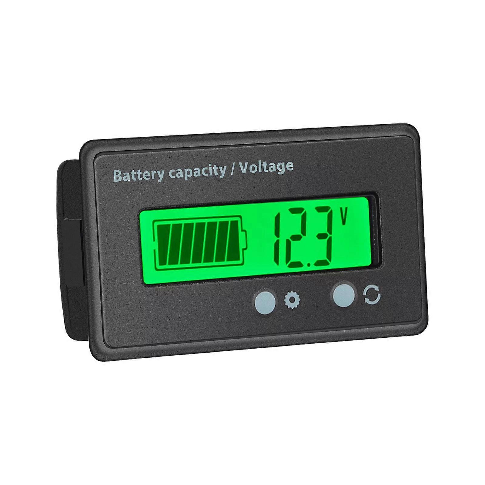 12V/24V/36/48V Battery Status Charge LCD Digital Indicator Monitor Meter Gauge jy