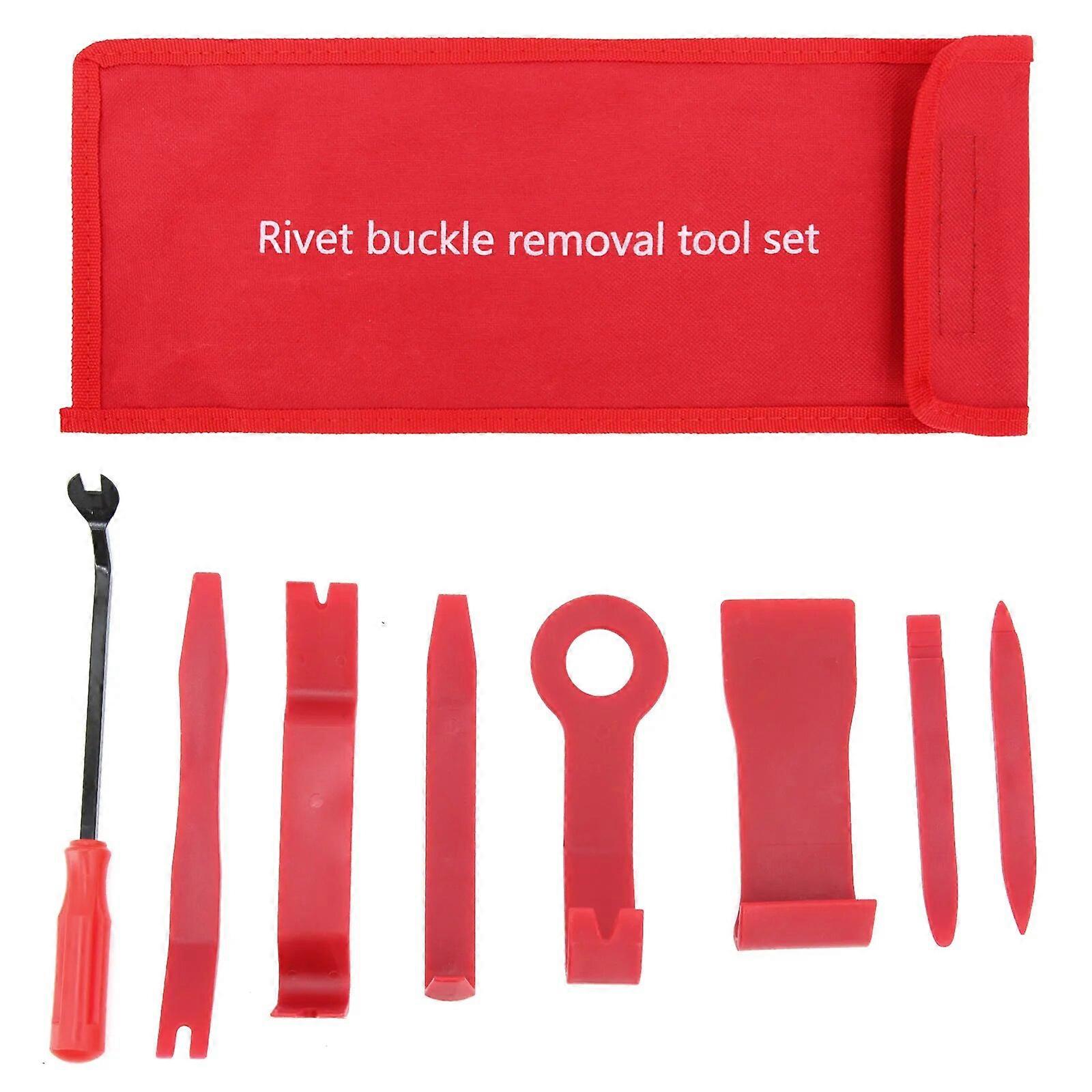 8Pack Car Disassembly Tools Set DVD Stereo Refit Kits Interior Plastic Trim Panel Dashboard Removal Tool Repair Tools