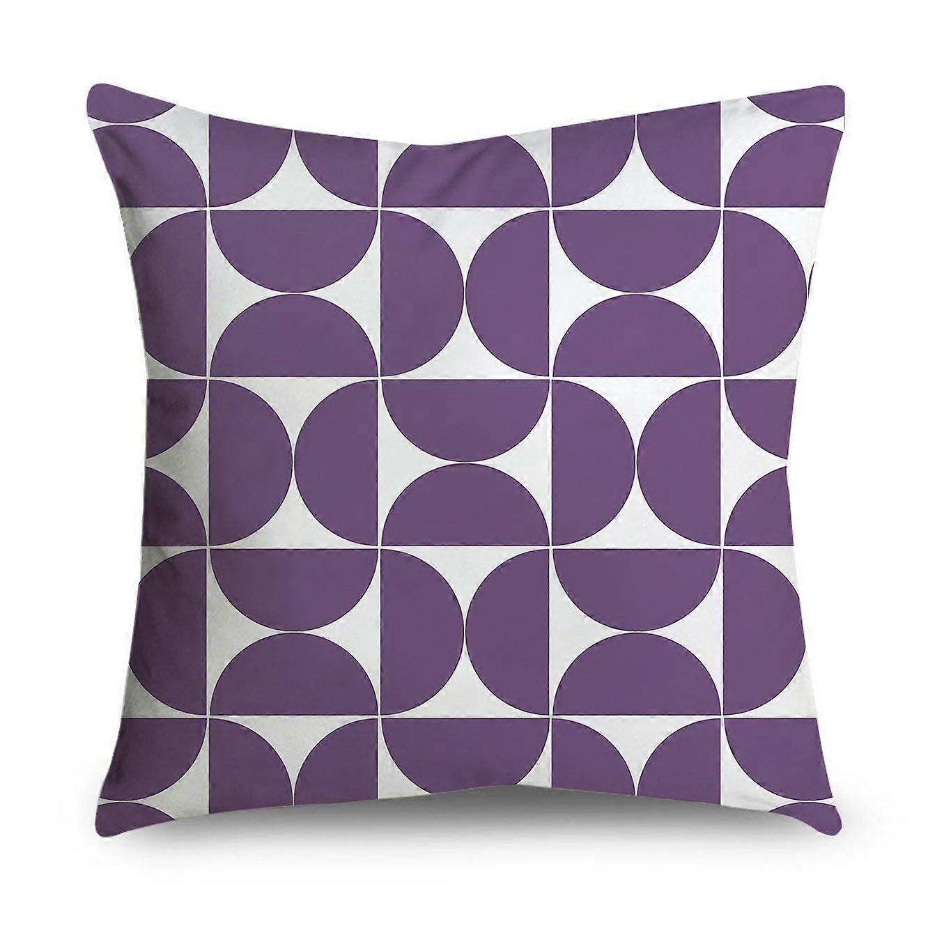 Print Pillowcase Sofa Cushion Cover Design Style -737