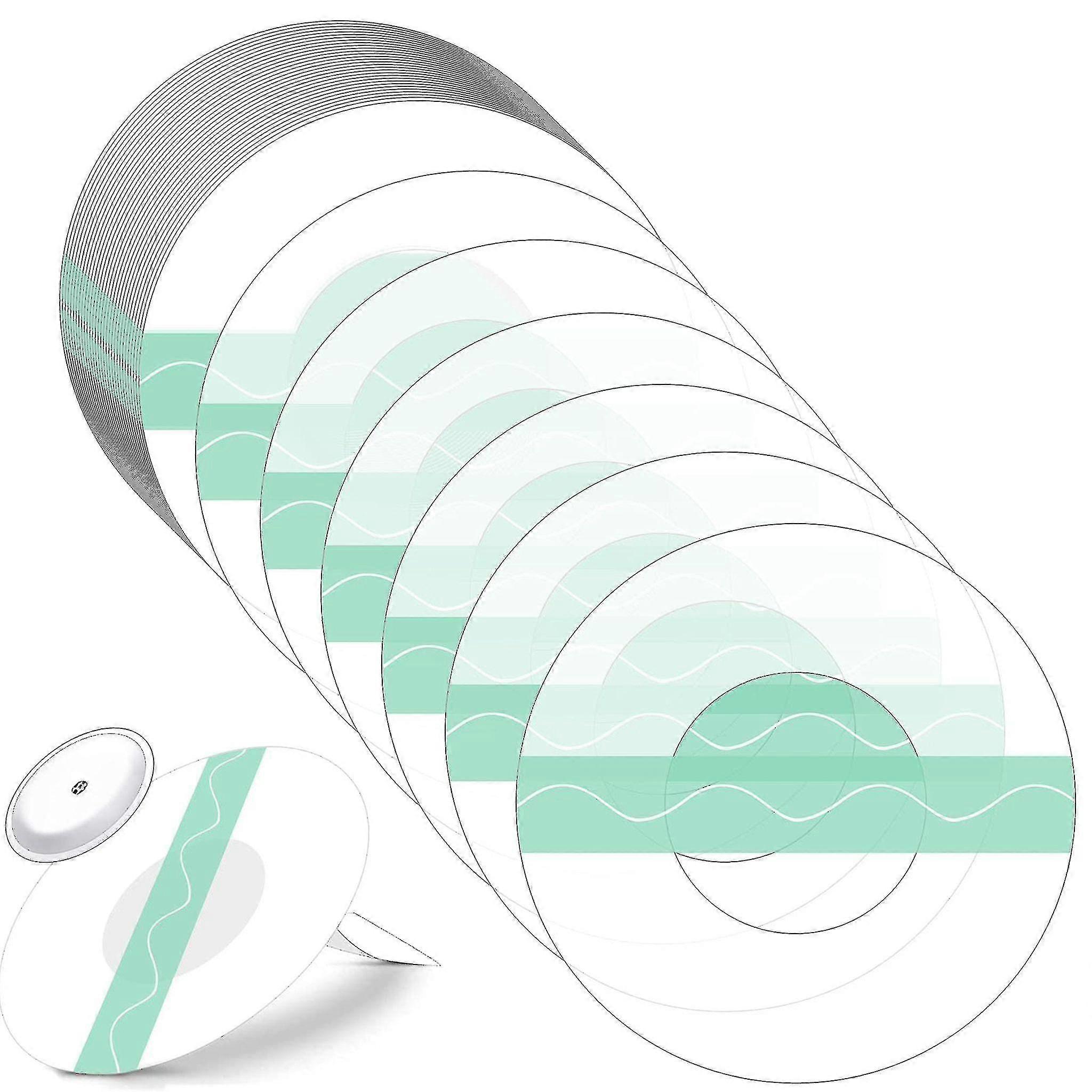 Pack de 50 patchs Sport Sensor, Freestyle Libre Patches, Waterproof Libre Adhesive Patches, Breathable Strong Adhesive Sensor Transparent Cgm Patches