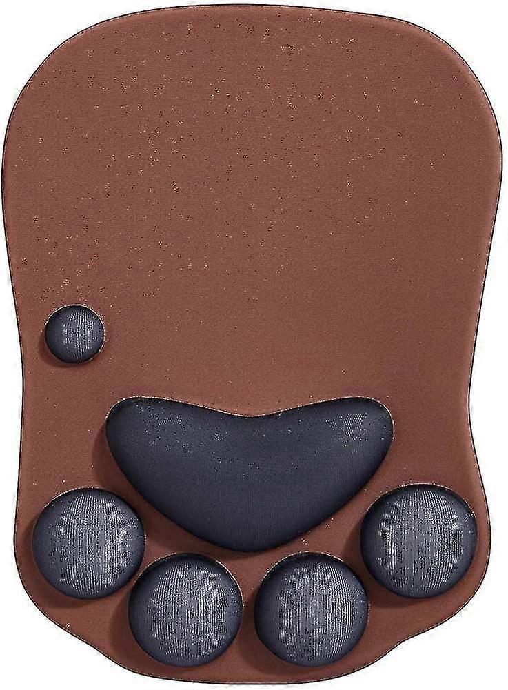 Mouse Pad With Wrist Rest. Ergonomic Mouse Pad. Kawaii Cat Mouse Pad. Silicone