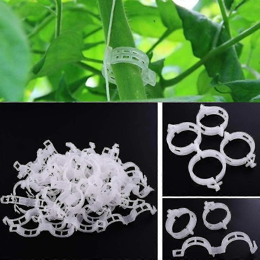 100 Pieces Vegetable Garden Tomato Trellis Clips
