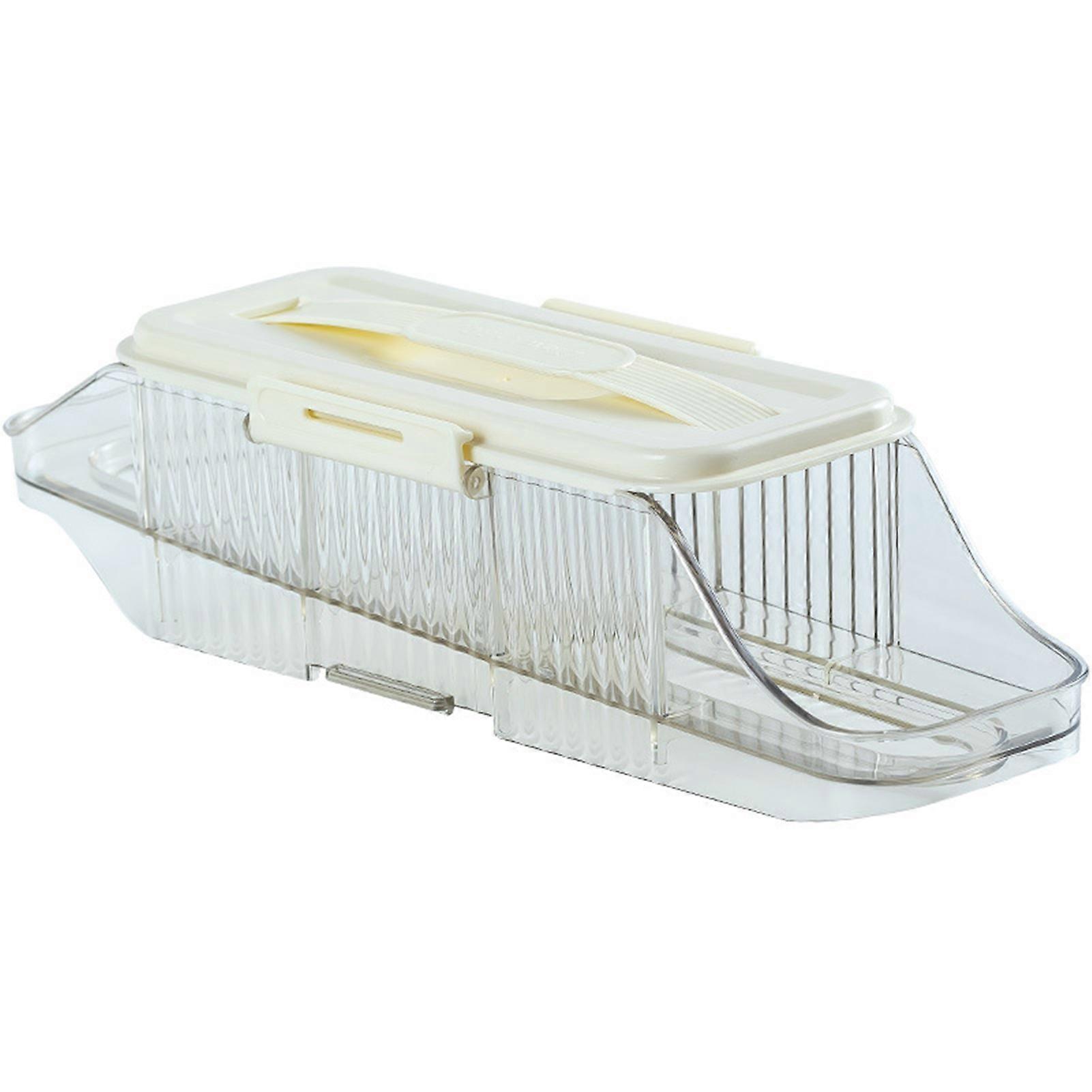 1 Set Egg Storage Box 1/2/3 Layer Automatic Rolling Large Capacity Egg Organizer Refrigerator Side Door Egg Dispenser Egg Carton Diner Restaurant Egg