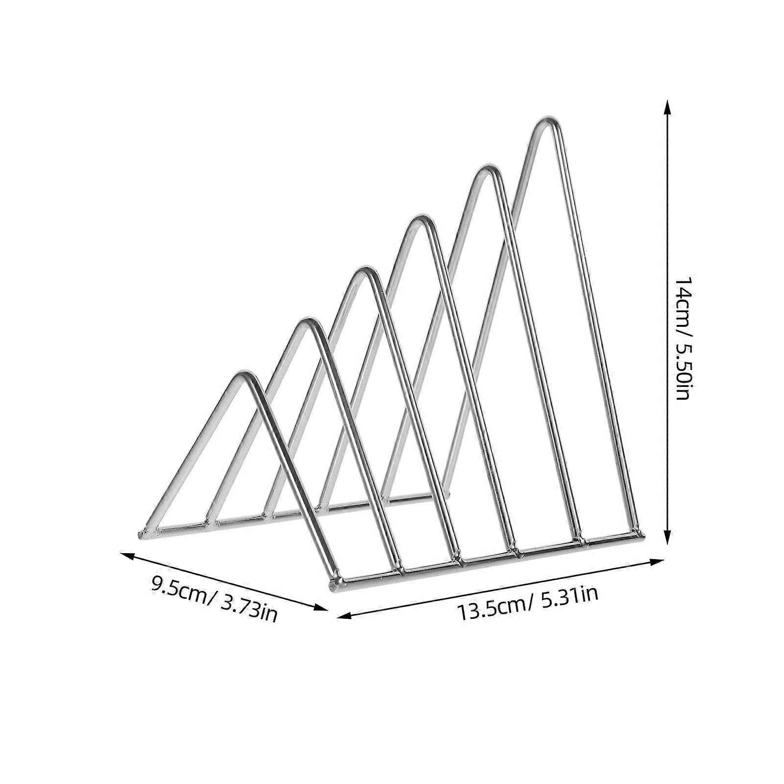 Versatile Books Storage Rack Magazine Display Stand Desktop Books Organizer Tray Draining Rack