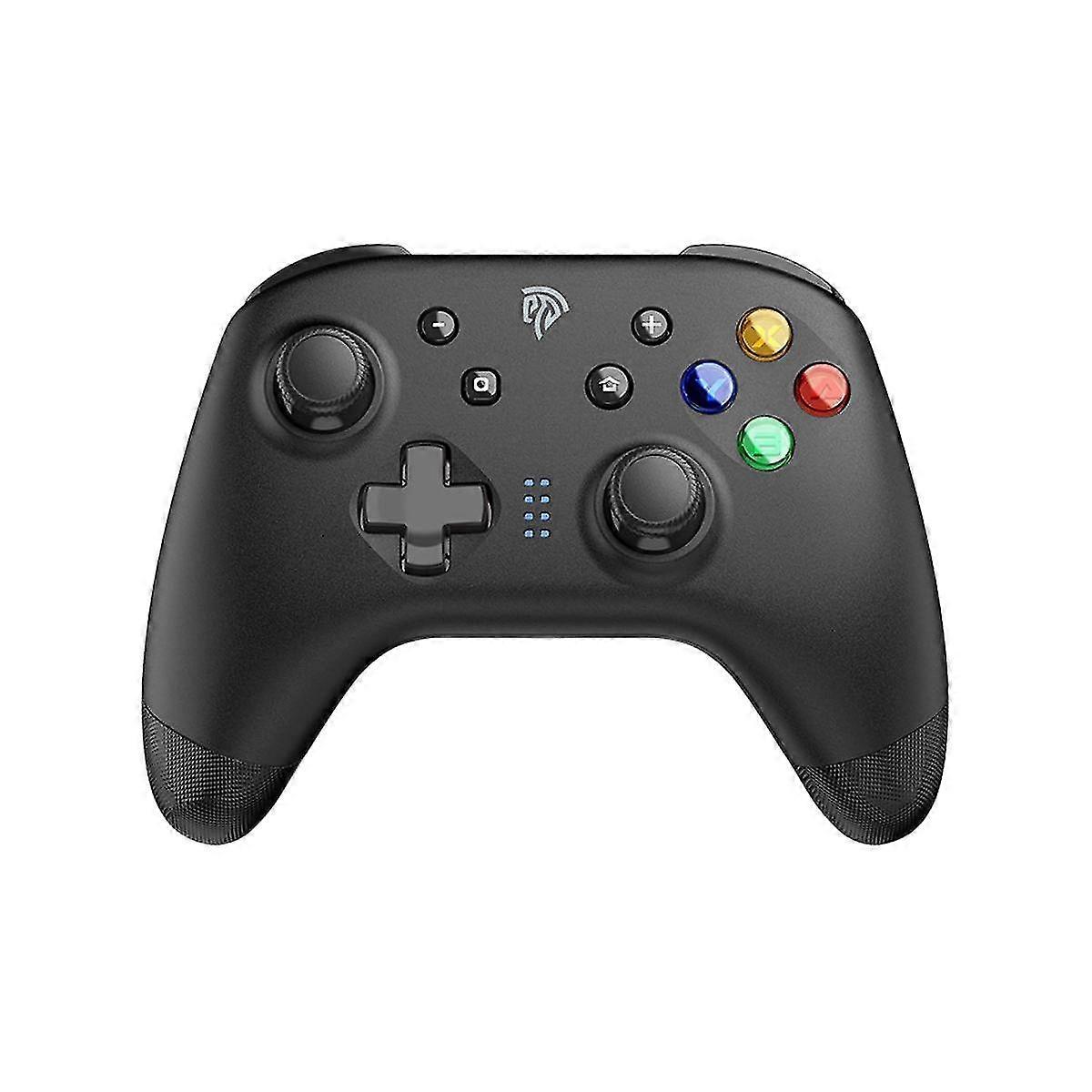 9124 Wireless Gaming Controller Multi-mode Connection Gamepad With Rgb Light For Switch, Pc, Android