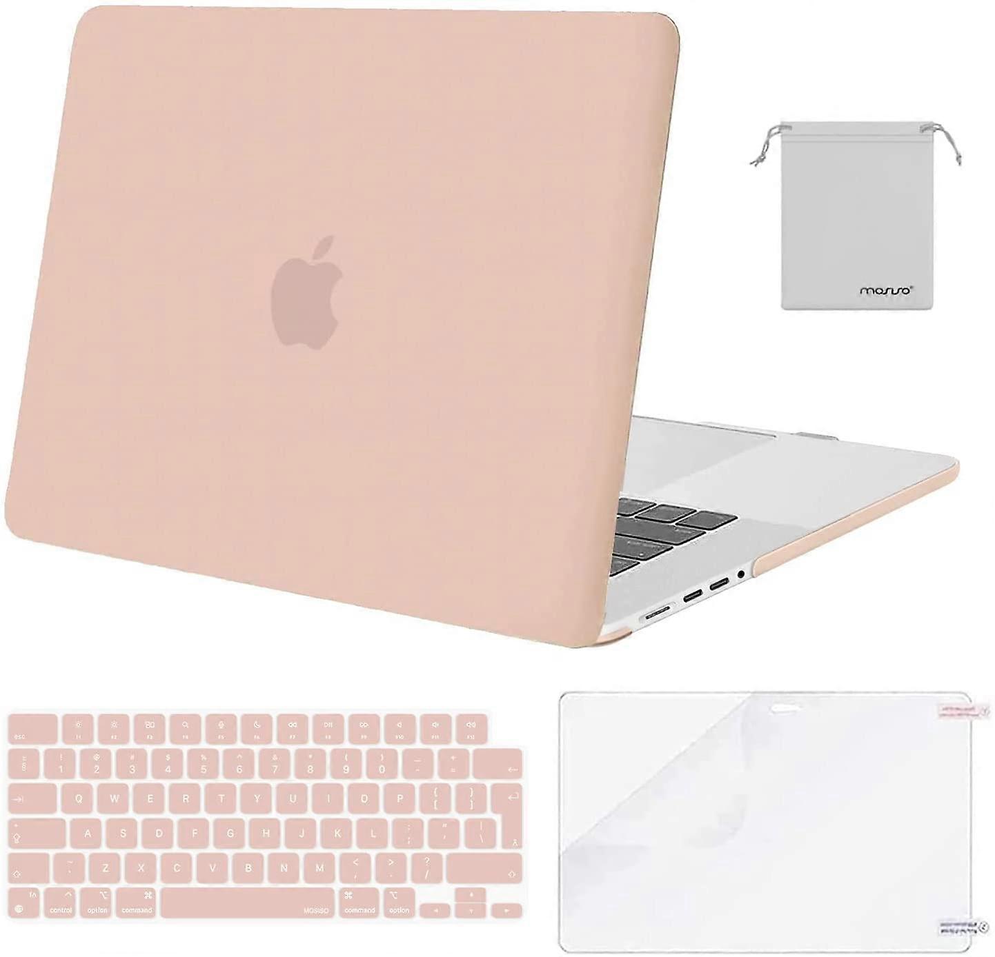 Camel Compatible with MacBook Pro 16 inch Case 2021 2022 Release A2485 M1 Pro / M1 Max Liquid Retina XDR Display Touch ID, Plastic Hard Shell&Keyboar