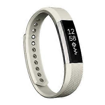 Für Fitbit Alta Watch Oblique Texture Silikonarmband, kleine Größe, Länge: ca. 18,5 cm XTHV