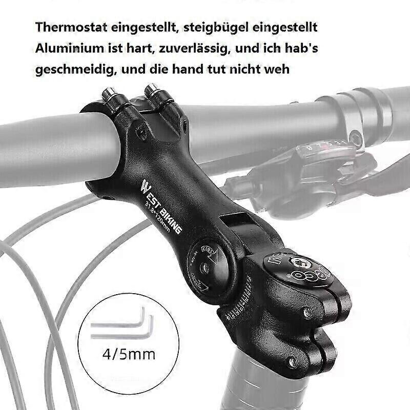MTB Bicycle Bike Handlebar Riser ALU Stem Extension Cycle Adjustable DE