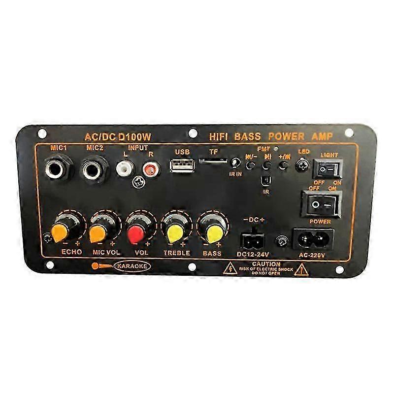 Max 300w Bluetooth Amplifier Board 12v 24v 220v Subwoofer Amplifier Board Support Microphone For Ca