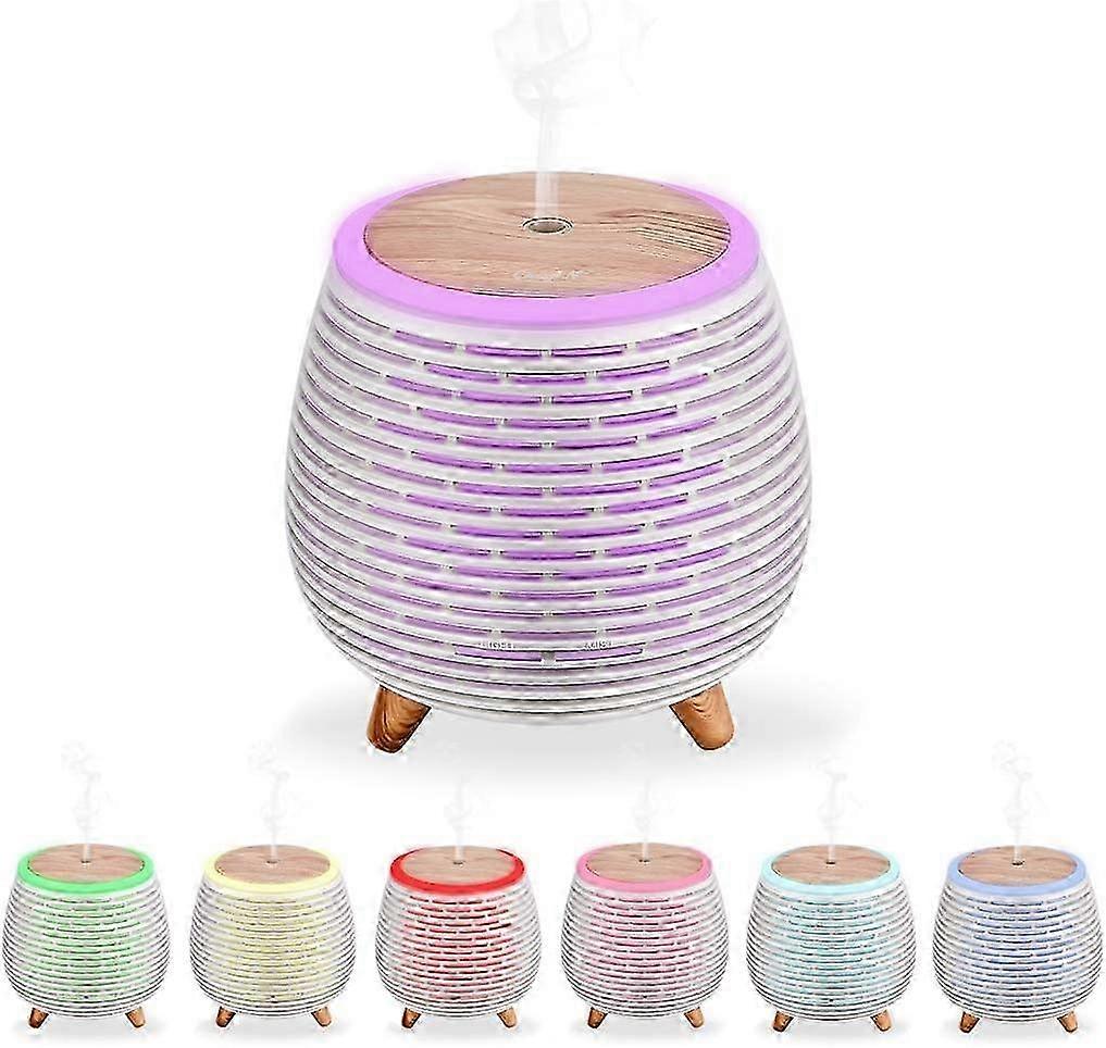 90ml Portable Mini Essential Oil Diffuser Humidifier (White)