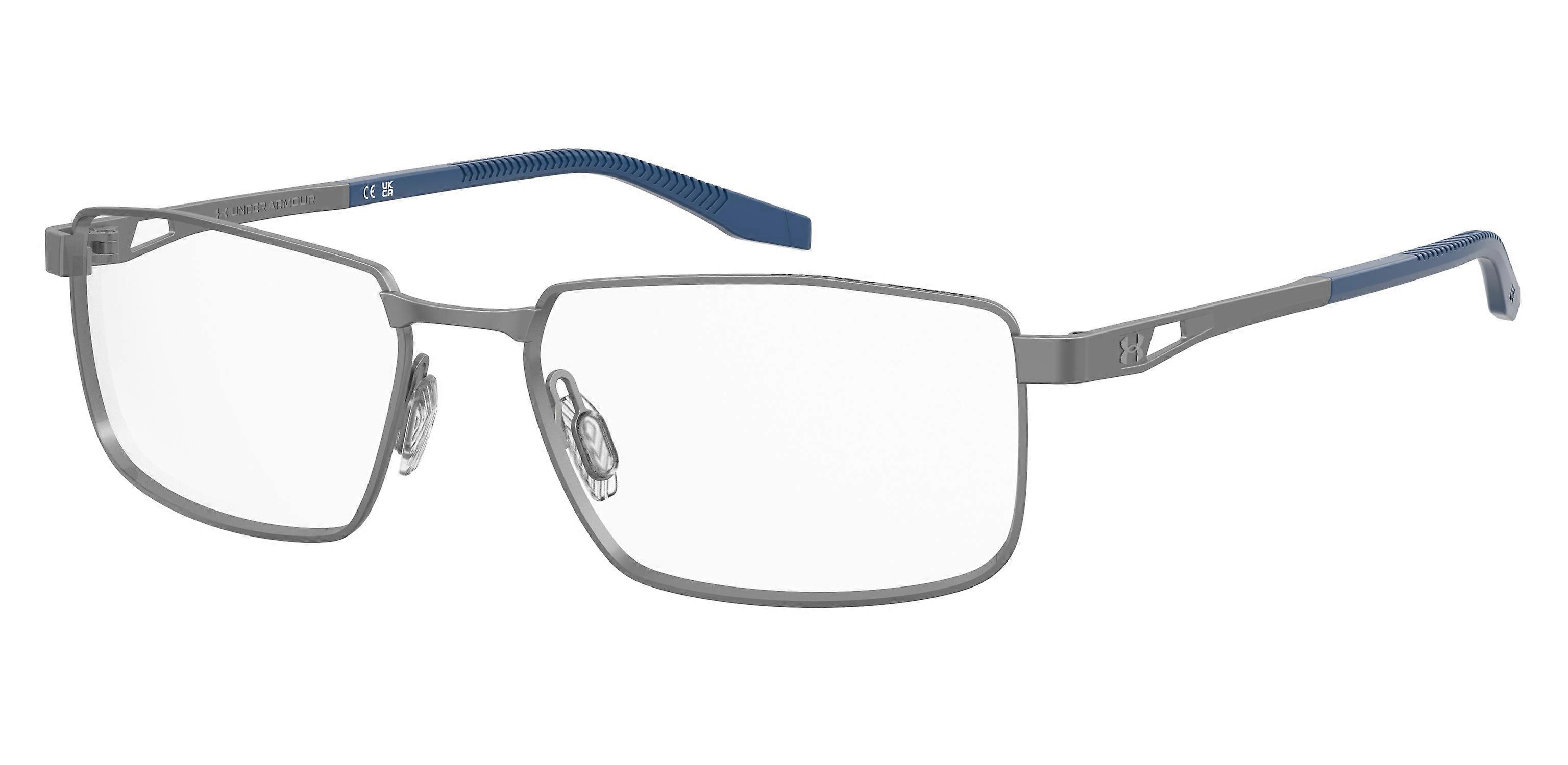 Eyewear Frames UNDER ARMOUR UA 5077/G V6D MATTE DARK RUTHENIUM BLUE 55/16/145 MAN