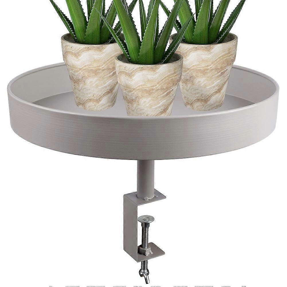 Stylish grey flower holder for windowsill and table