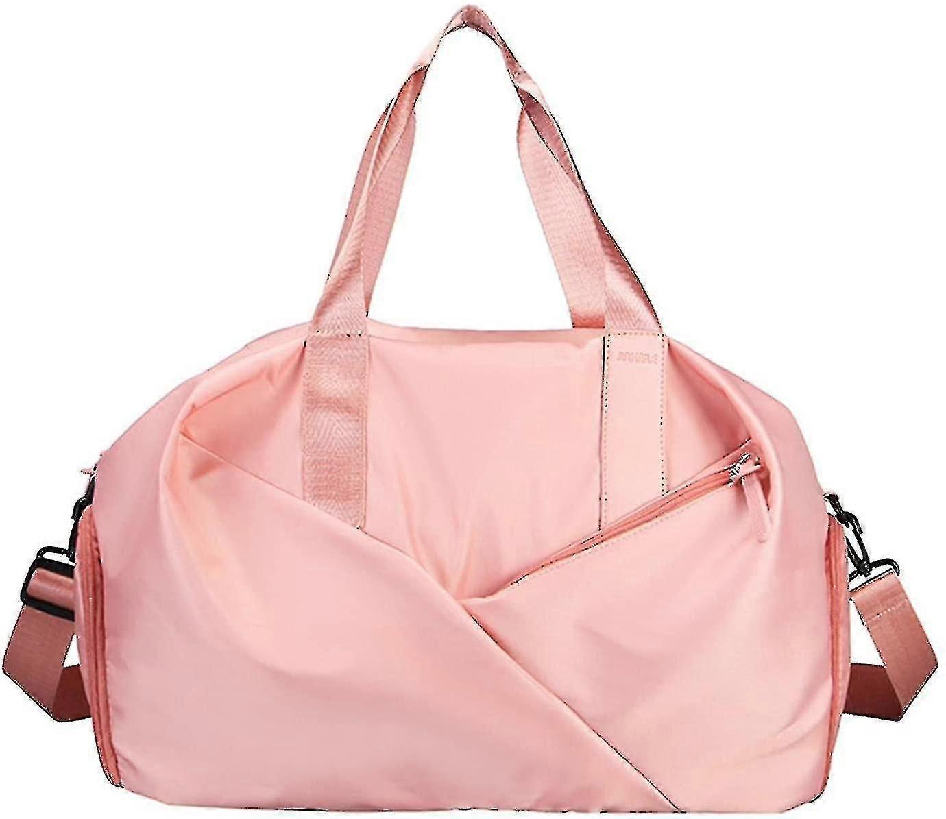 Women Travel Bag Dry Wet Separation Fitness Gym Bag Waterproof Nylon Yoga Bag
