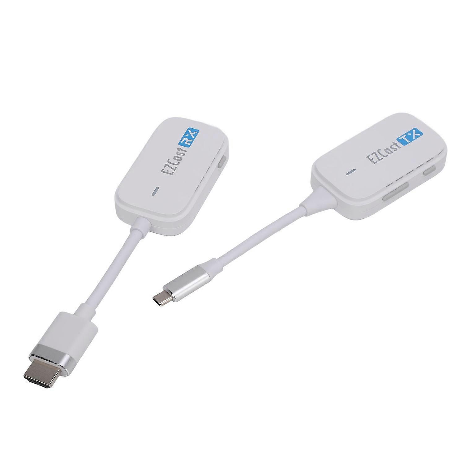 Wireless Transmitter and Receiver 4K HD Multimedia Interface to Type C 5G WiFi Wireless Display Exte