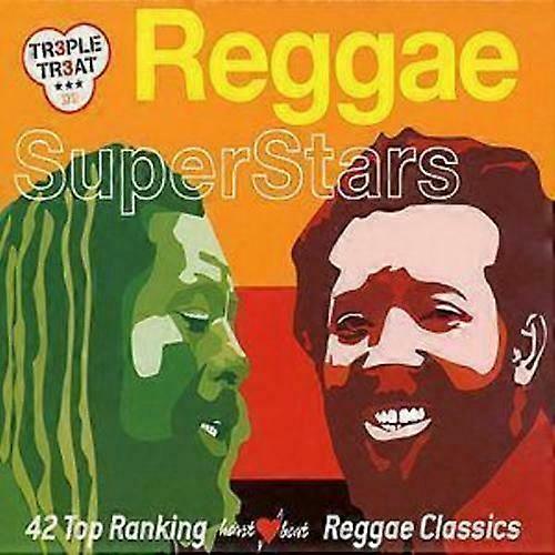Various Artists Reggae Superstars 42 Top Ranking Reggae Classics CD 3 discs