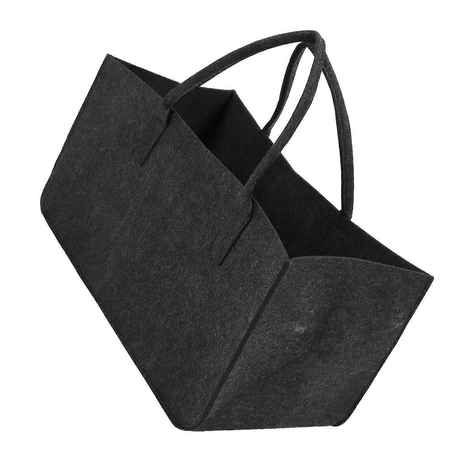 Handmade Foldable Felt Storage Tote Baskets