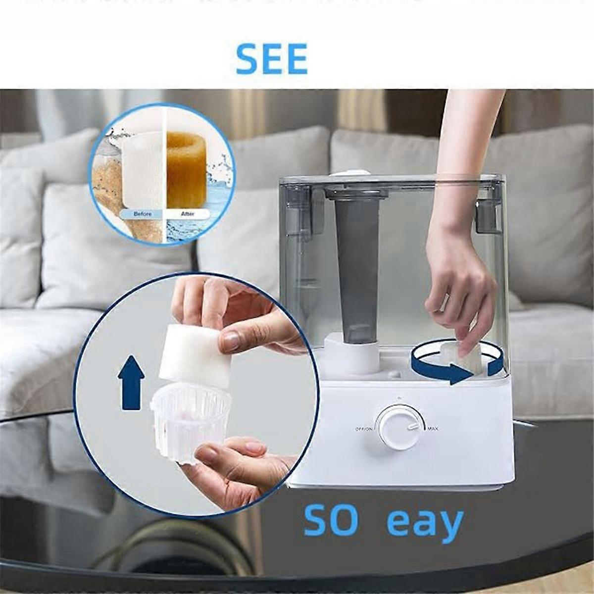 20Pack Top Fill Humidifier Replacement Filters for Classic160,Dual150,Dual200S,LV600S,Superior 6000S Humidifiers