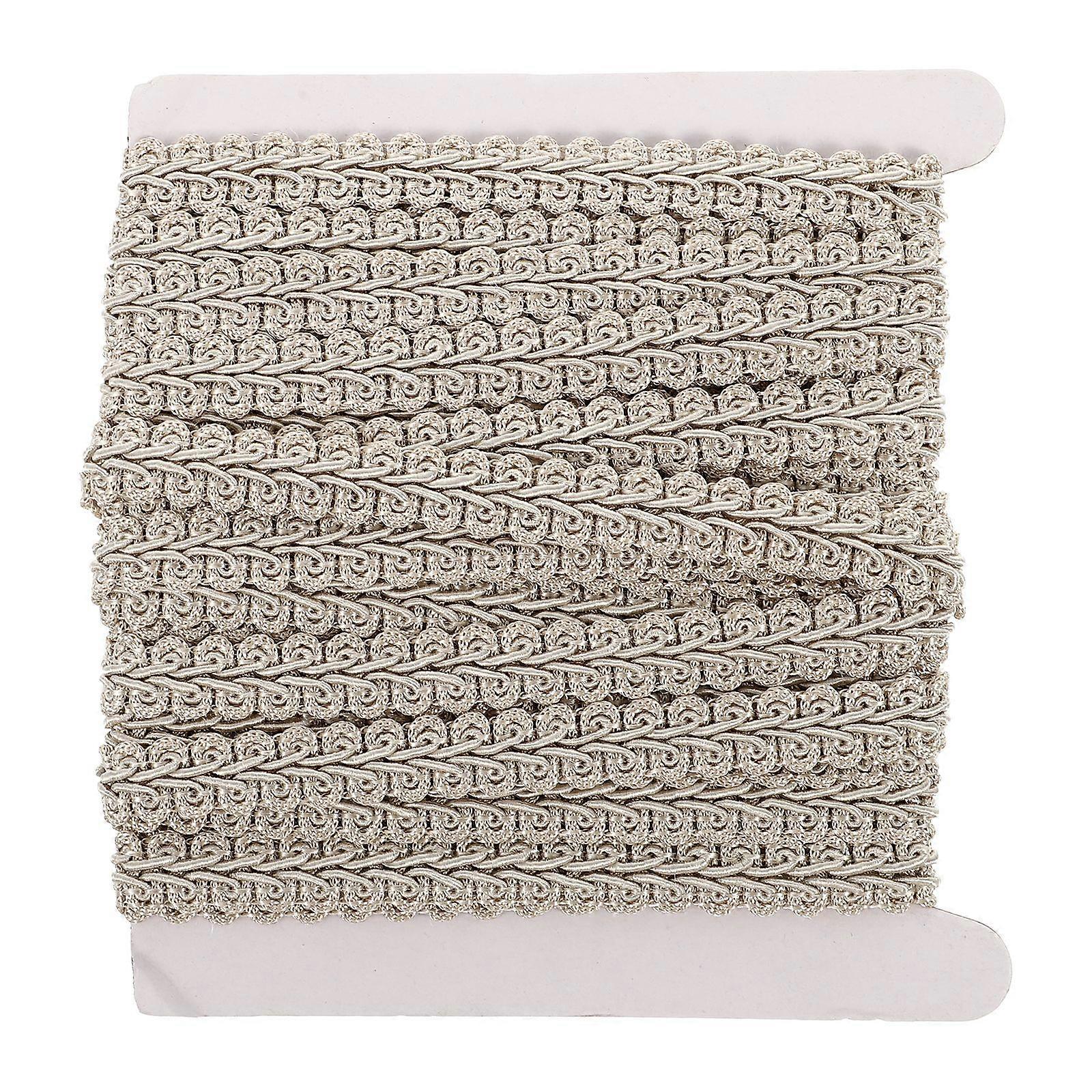 1 Roll Curtain Trim Ribbon DIY Polyester Braid Trim Pelmet Garment Edging