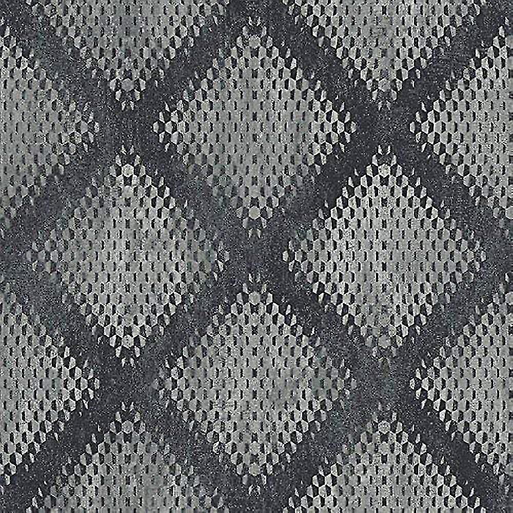 Ugepa Silver Metallic Honeycomb Wallpaper