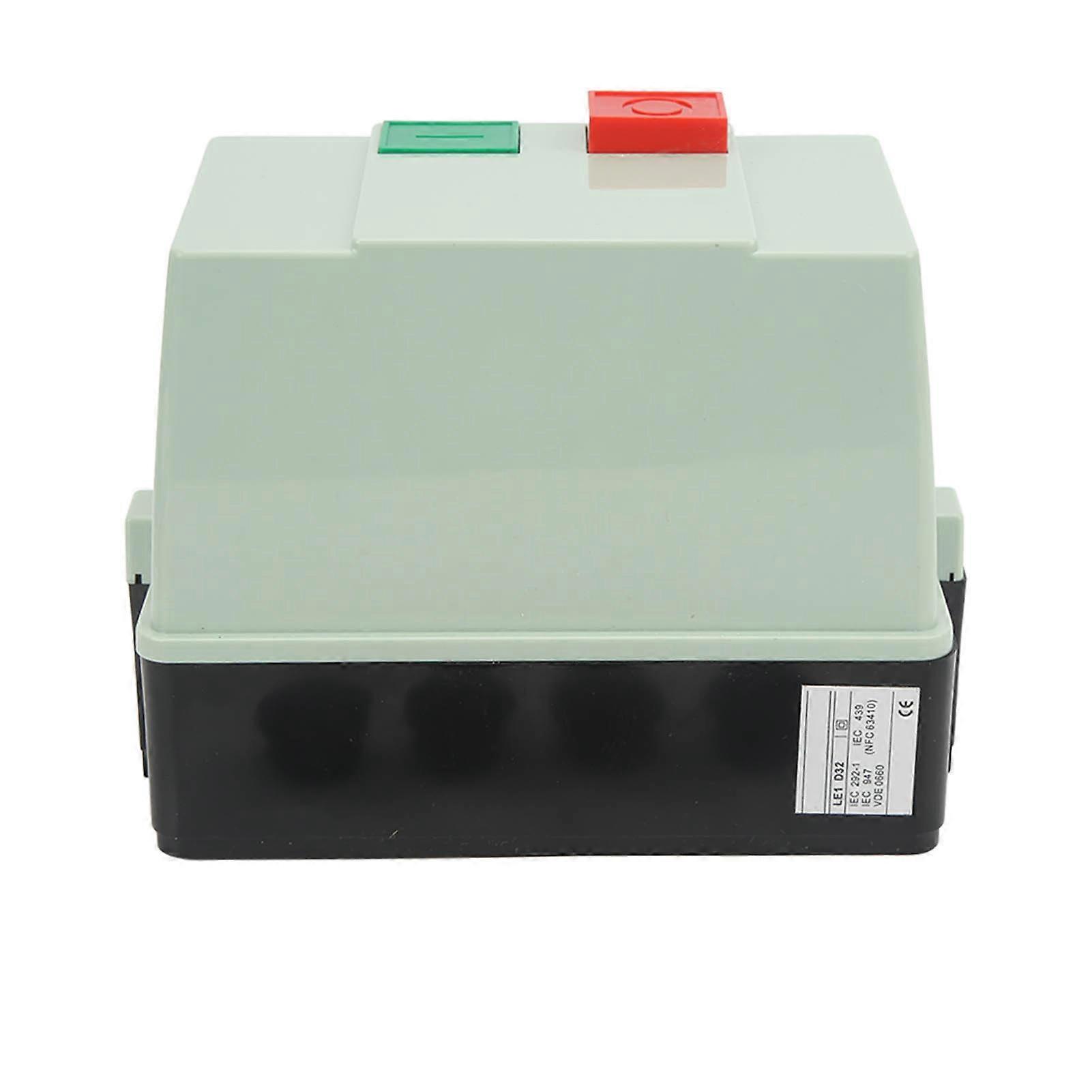 Risegun Motor Control Starter Magnetic Electric Motor Starter Control Switch, Single Phase and 3 Phase, 23-32A