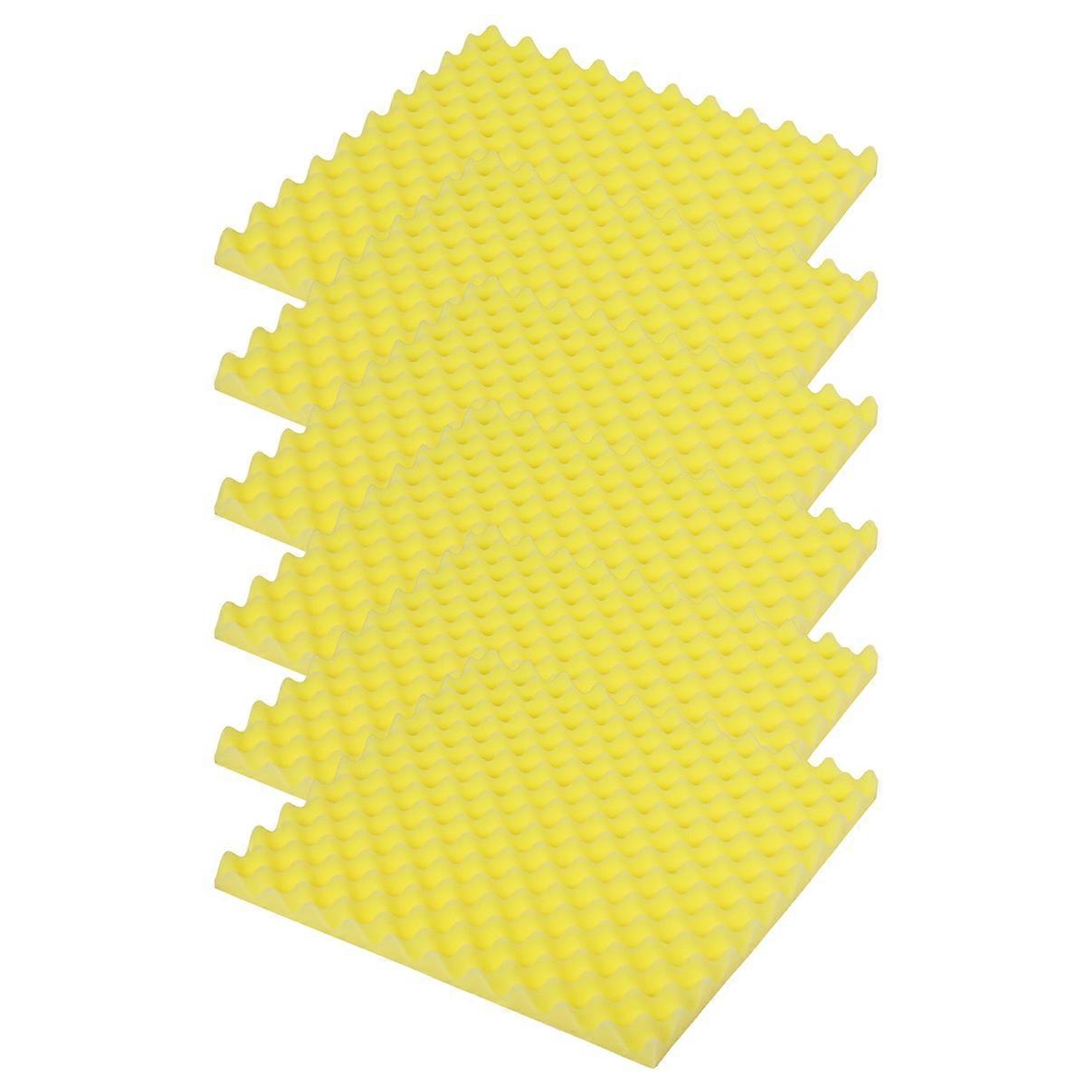 6Pcs Soundproof Padding Foam for Studio and Indoor Walls