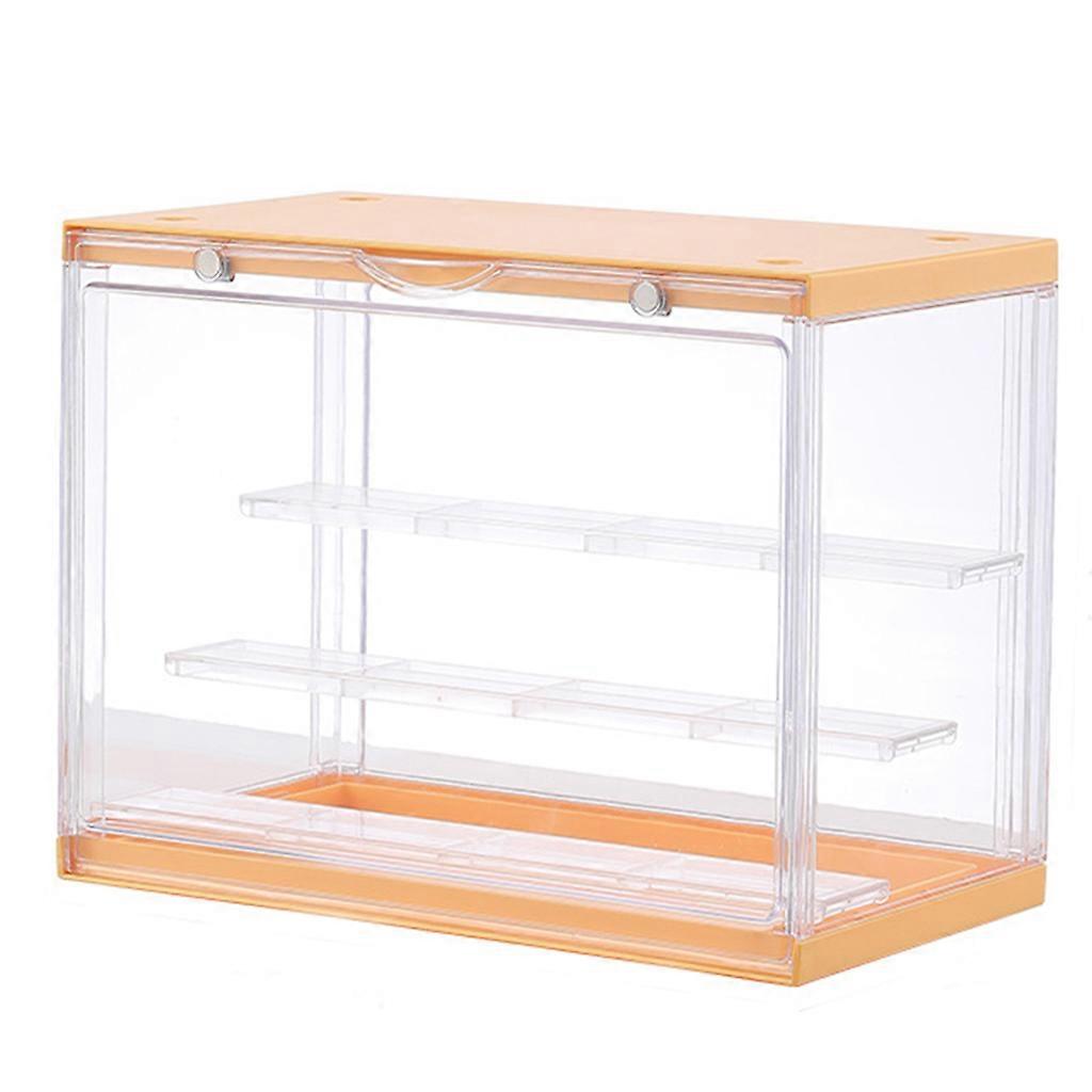 Clear Acrylic Blind Box Storage Display Stand for Case for Doll Toy Figures 3 Floors Showcase Holder Collectible Model Transparent Dustproof
