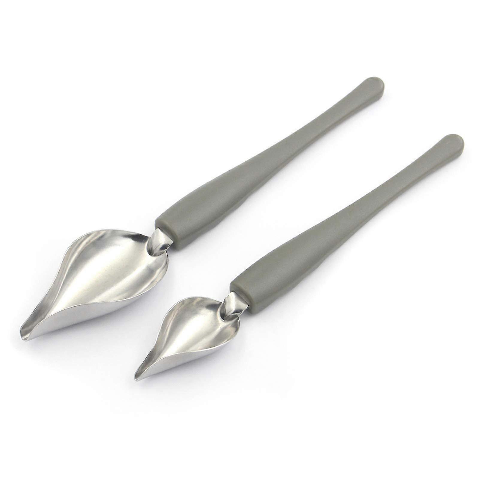 2 Pieces Sauce Plating Pencil Set for Professional Kitchen Art - Precision Tips, Chef Size, Durable Material