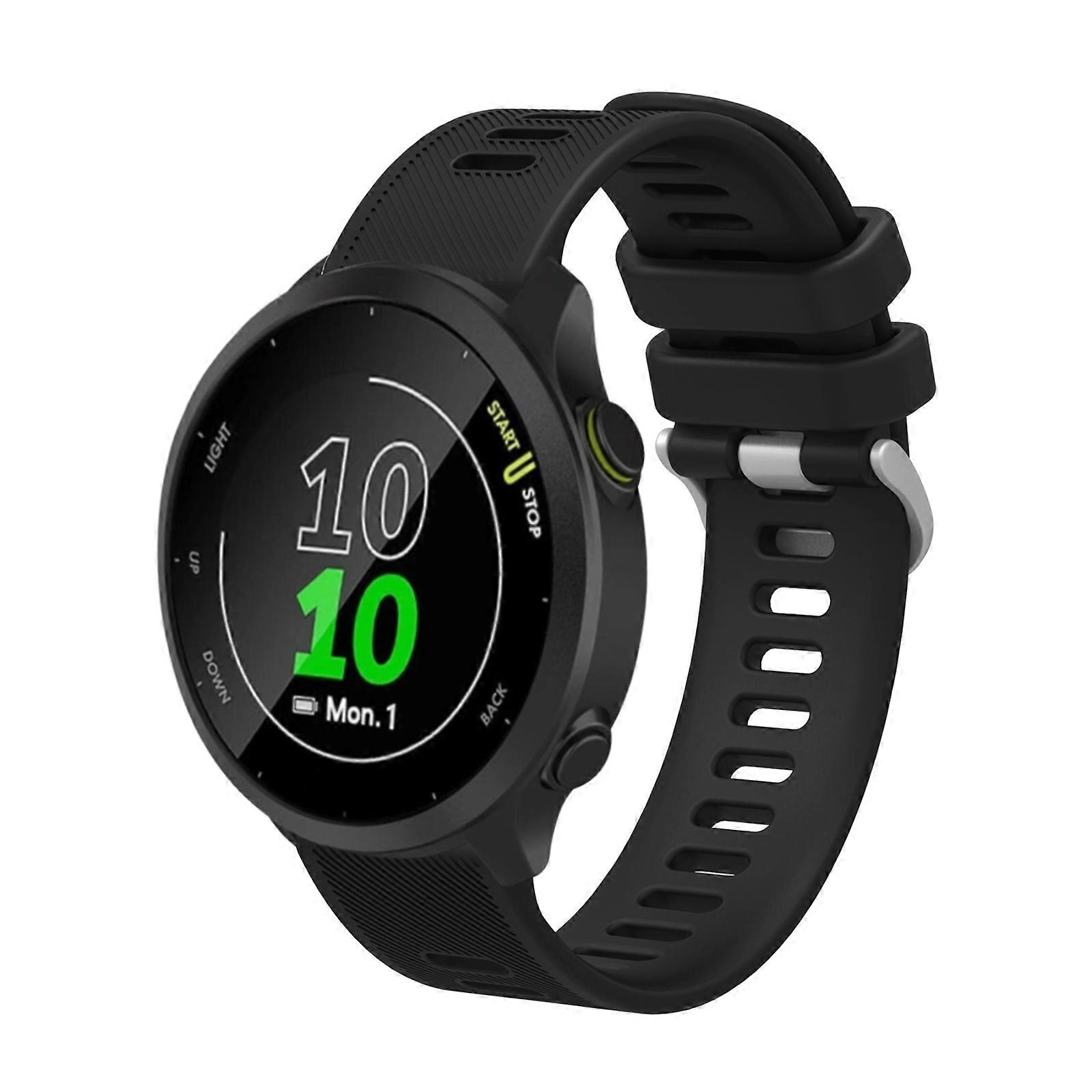 Garmin Forerunner 55 20 mm-es szilikon twill óraszíjhoz