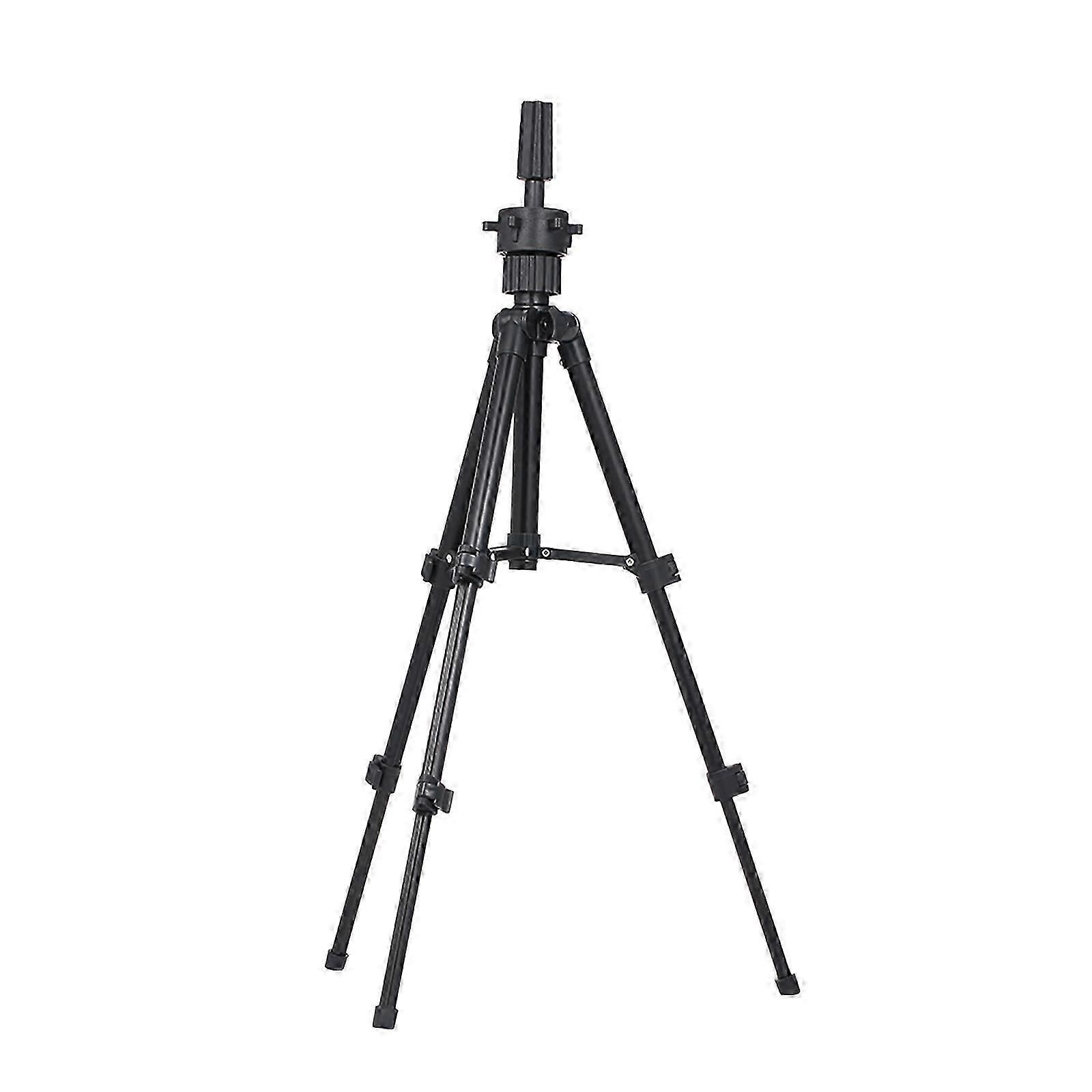 Mini Tripod Stand Metal Adjustable Cosmetology Hairdressing Training Mannequin Head Wig Stand for Doll Head Block Wig Head Stand