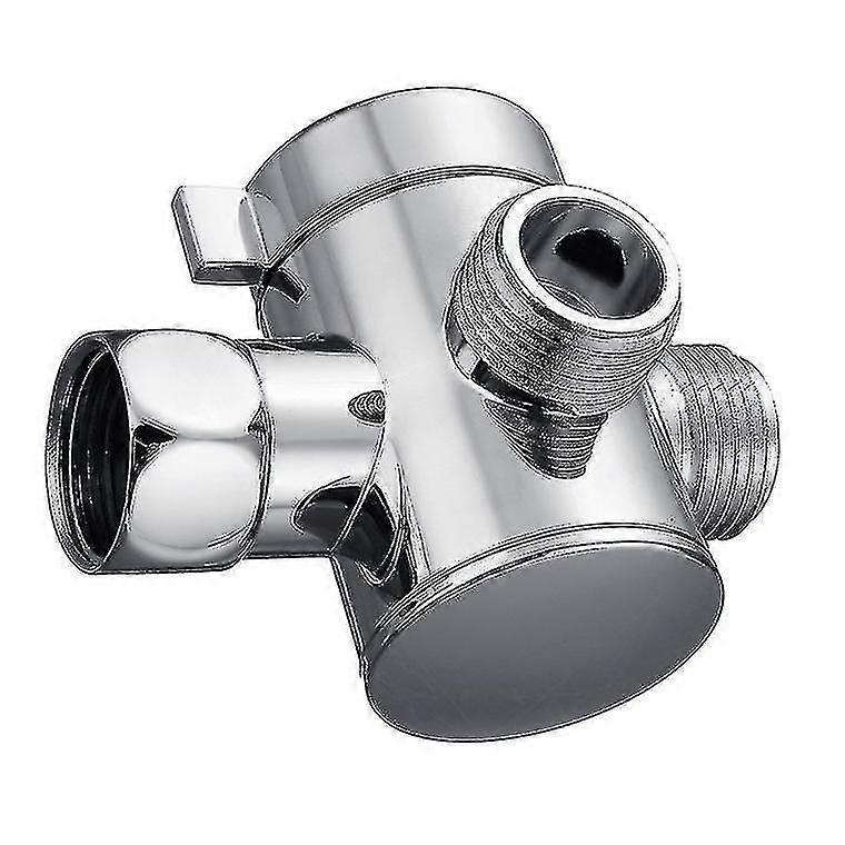 Three-way Shower Diverter, Bright Chrome