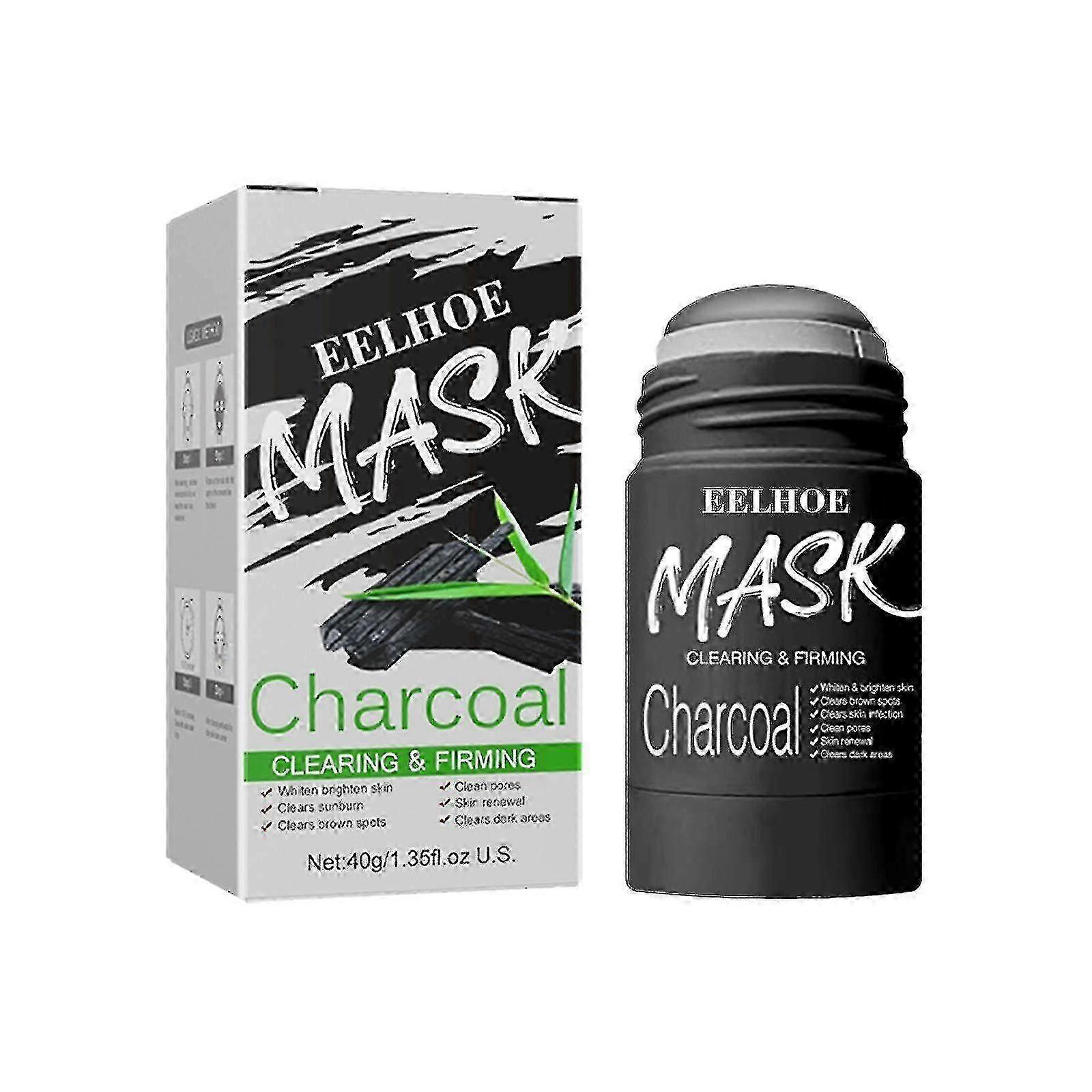 Cnlhq Green Tea Solid Mask English Version Deep Cleansing Moisturizing Shrinking Facial Smudge Stick