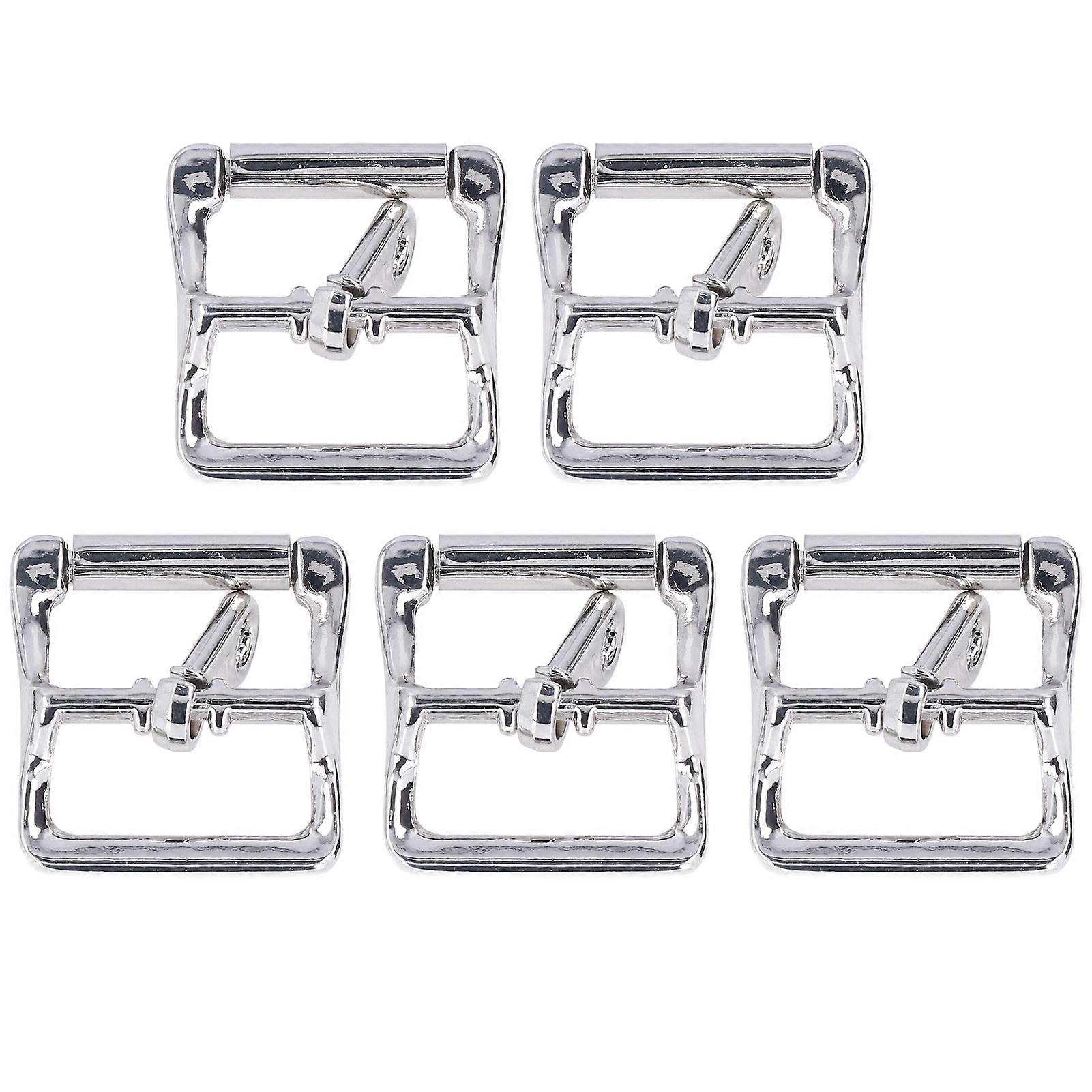 Solid Brass Single Prong Garrison Buckle for Tactical Gear